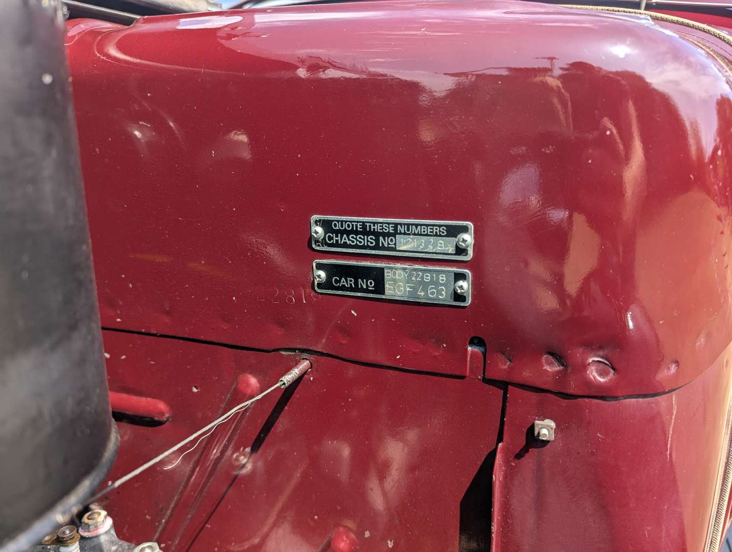 <p>1937 AUSTIN 10 CAMBRIDGE</p>