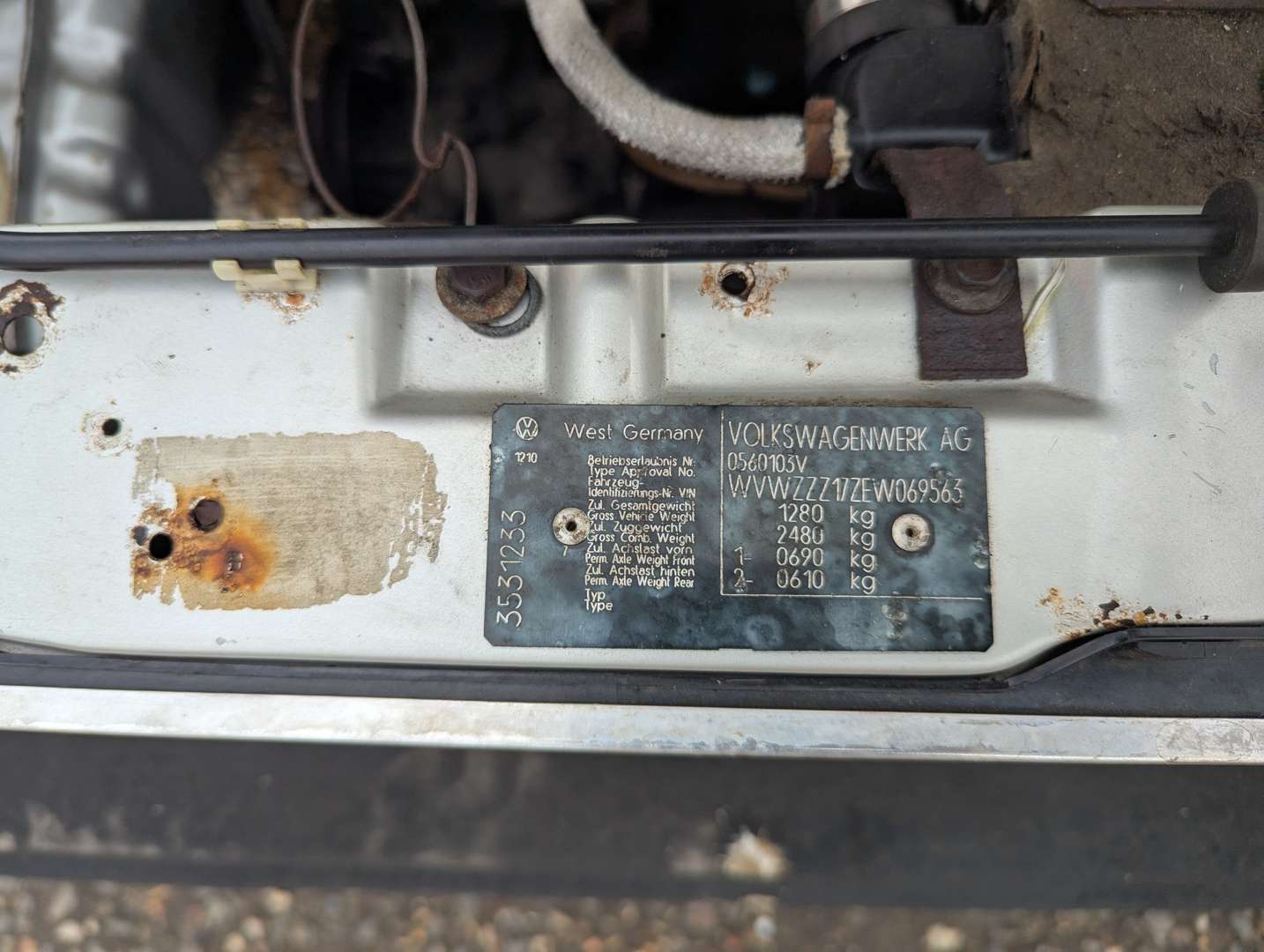 <p>1983 VW GOLF MK1 GL AUTO</p>