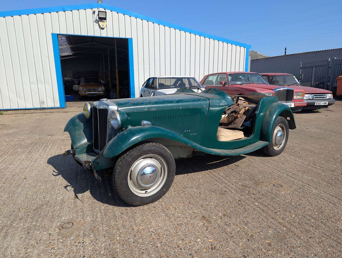 <p>1952 MG TD</p>