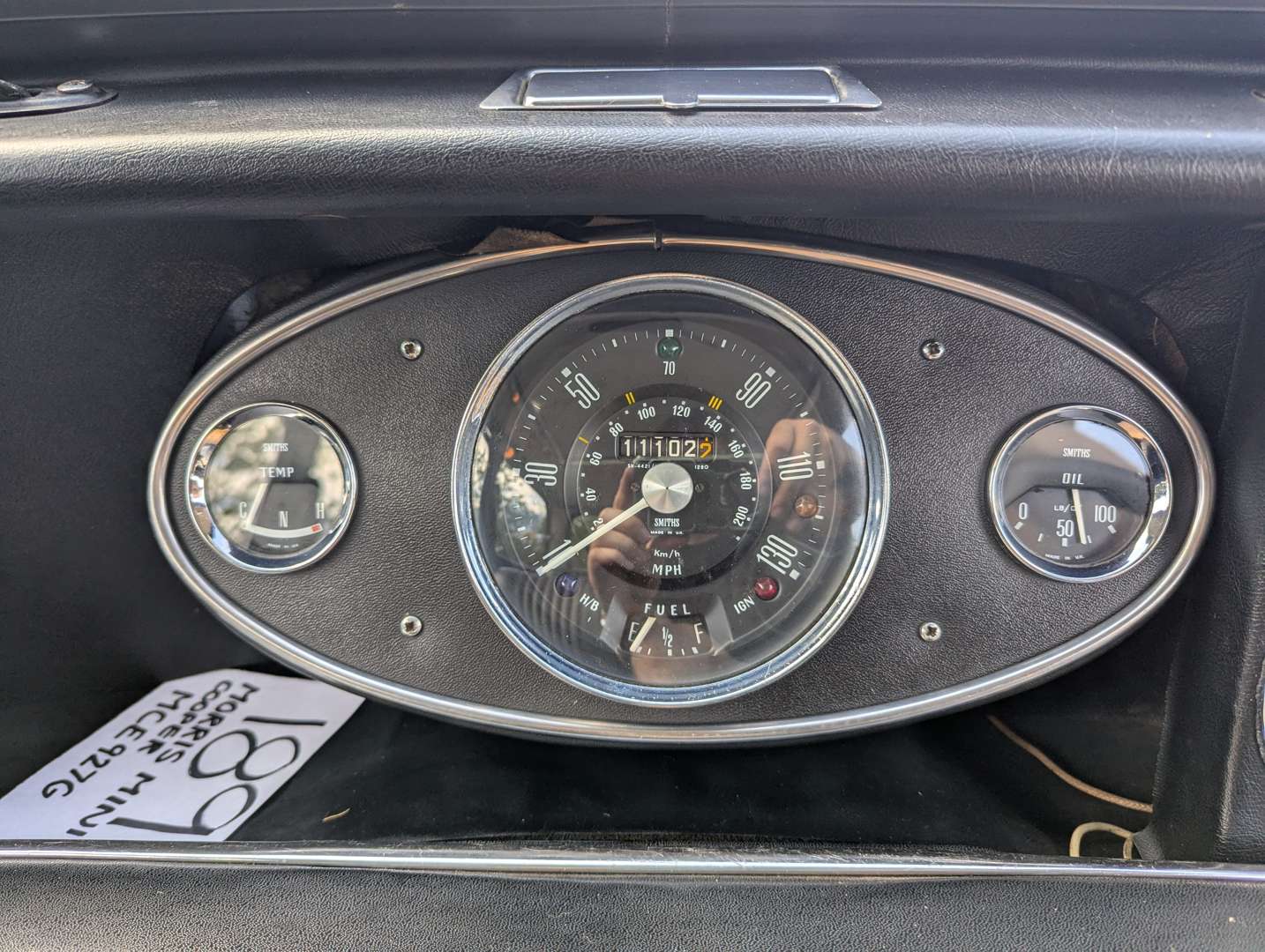 <p>1969 MORRIS MINI COOPER S</p>