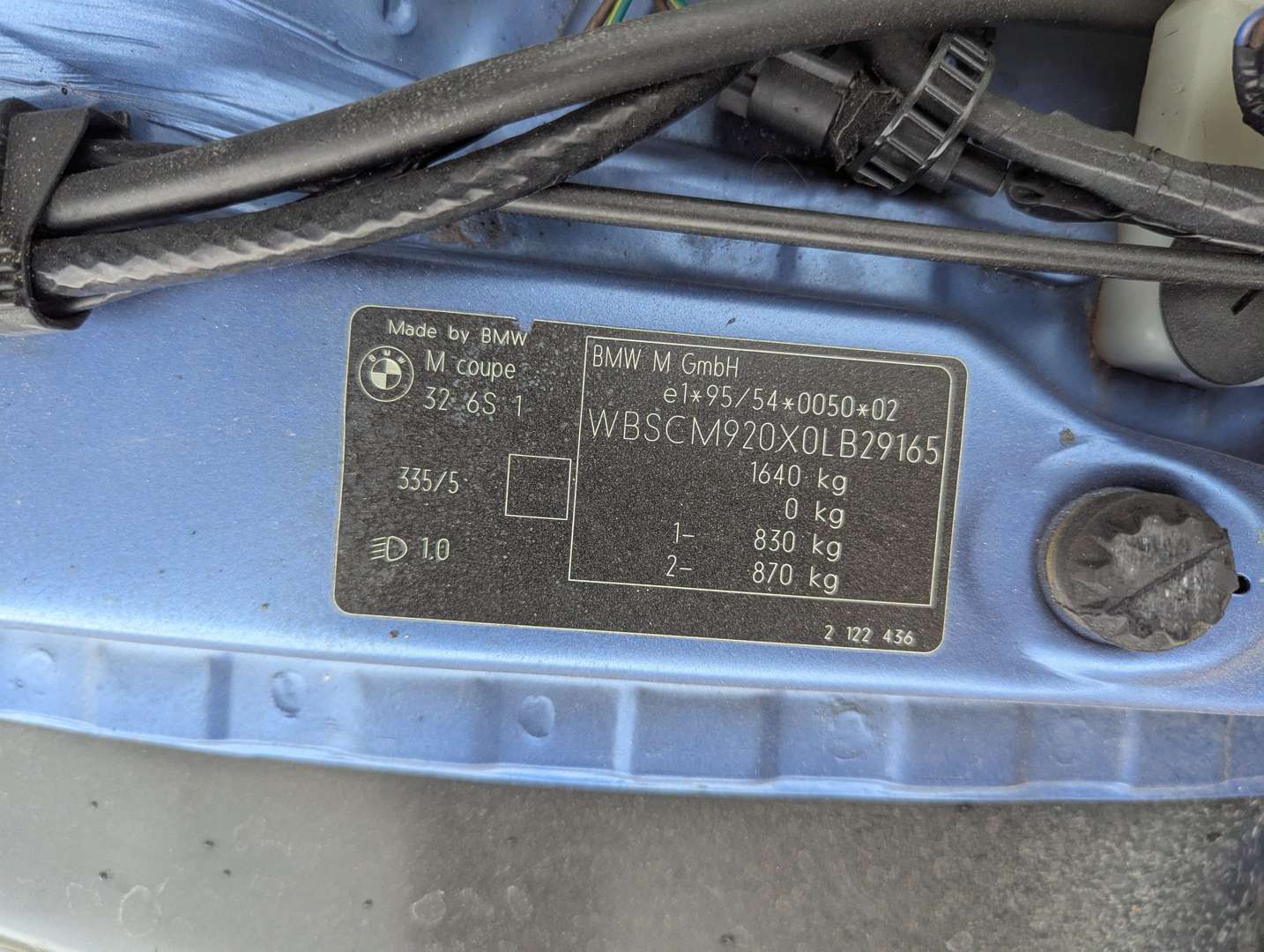 <p>1999 BMW Z3M COUPE</p>