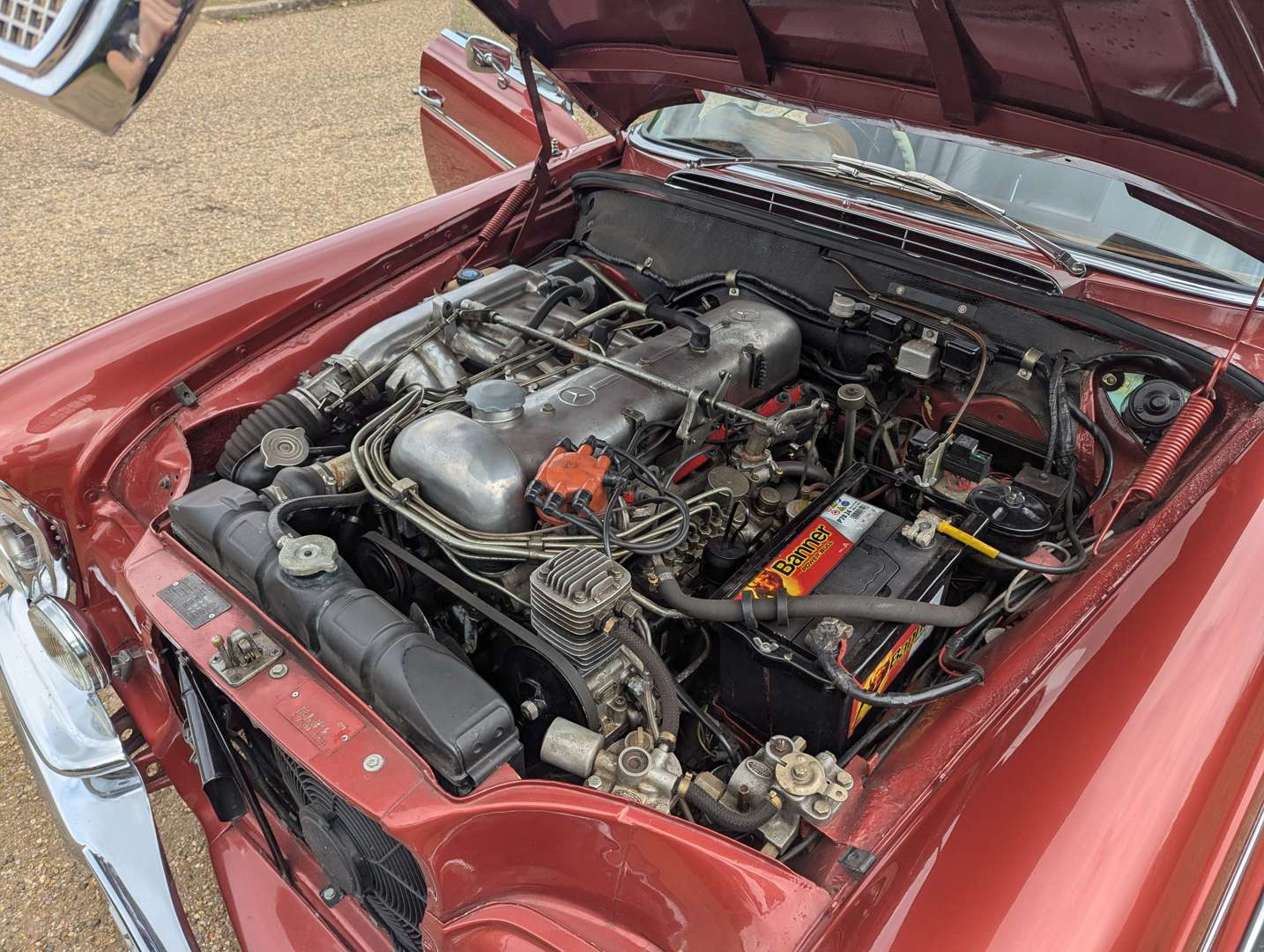 <p>1966 MERCEDES 300 SE COUPE</p>