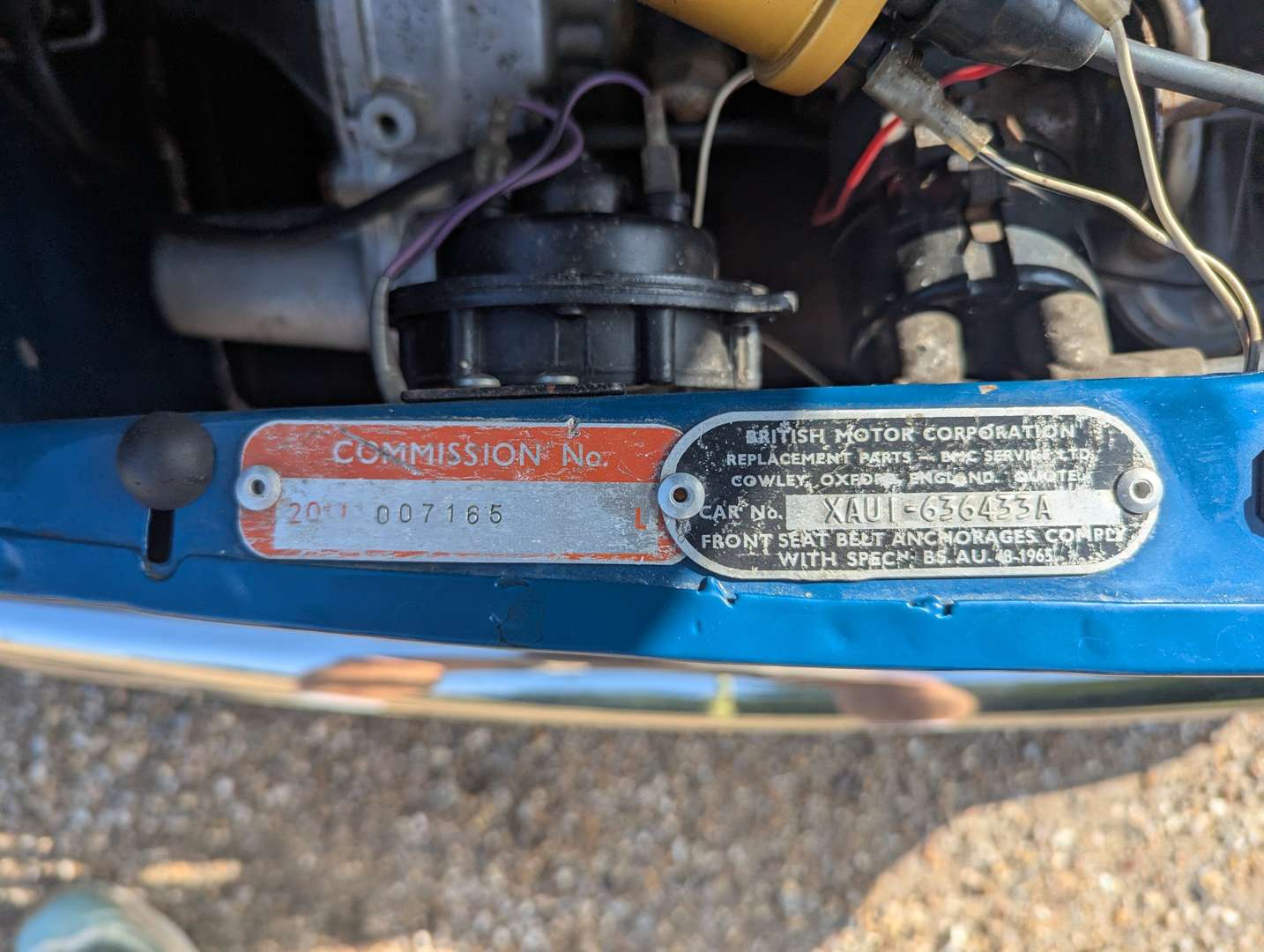 <p>1972 AUSTIN MINI PICK-UP</p>