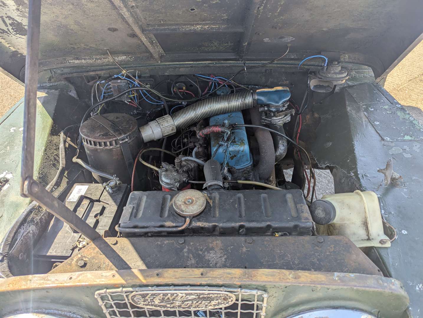 <p>1957 LAND ROVER HARD TOP SERIES I</p>