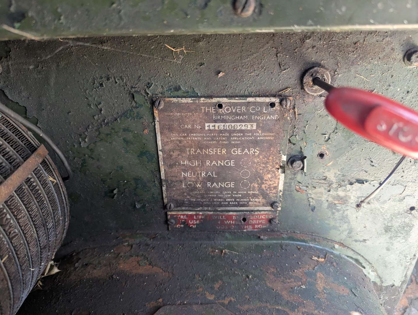 <p>1957 LAND ROVER HARD TOP SERIES I</p>