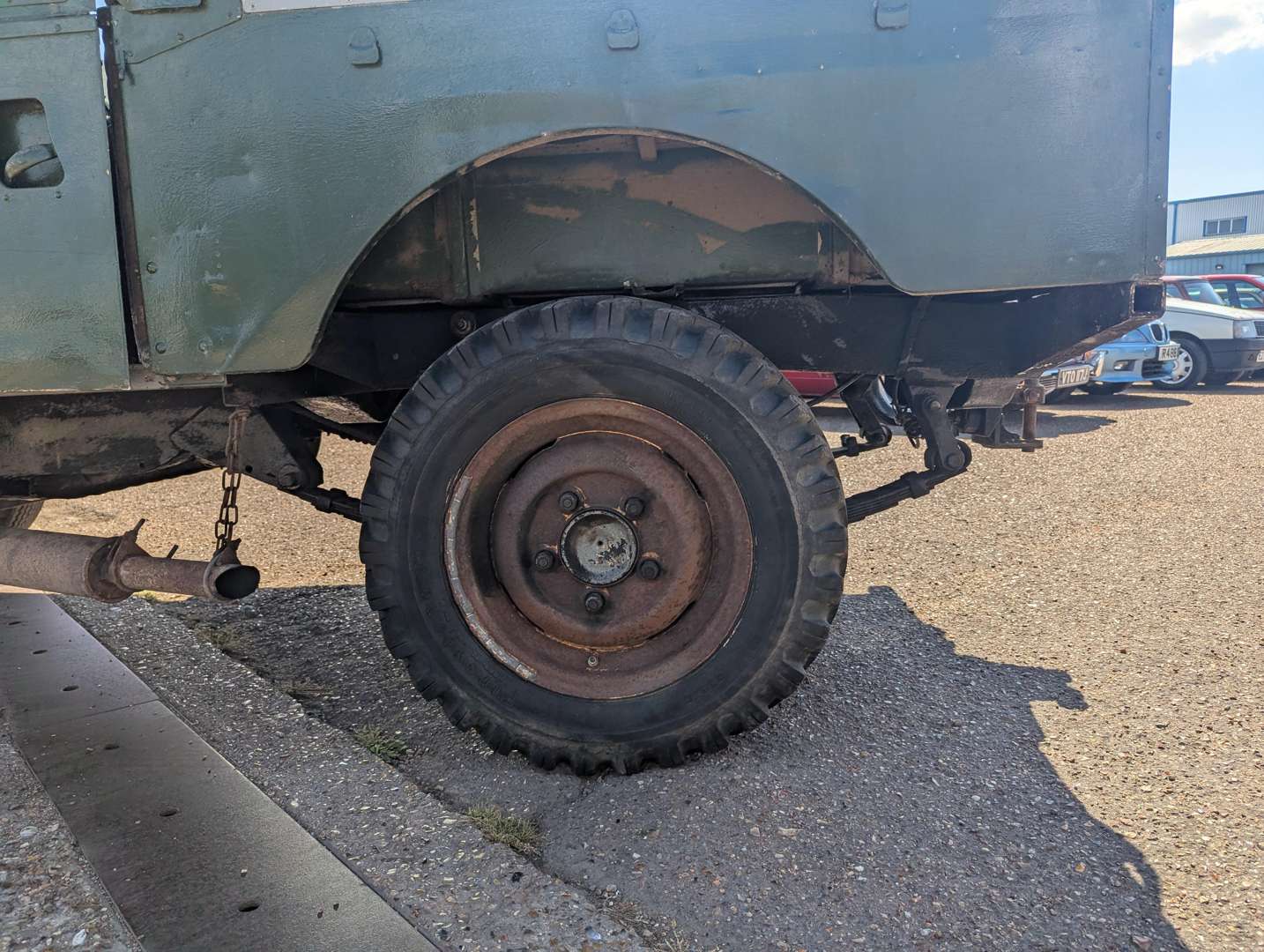 <p>1955 LAND ROVER SWB SERIES I</p>