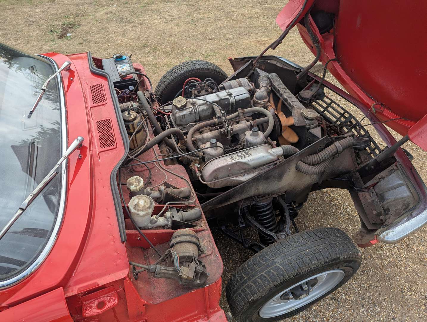 <p>1971 TRIUMPH SPITFIRE MK4</p>