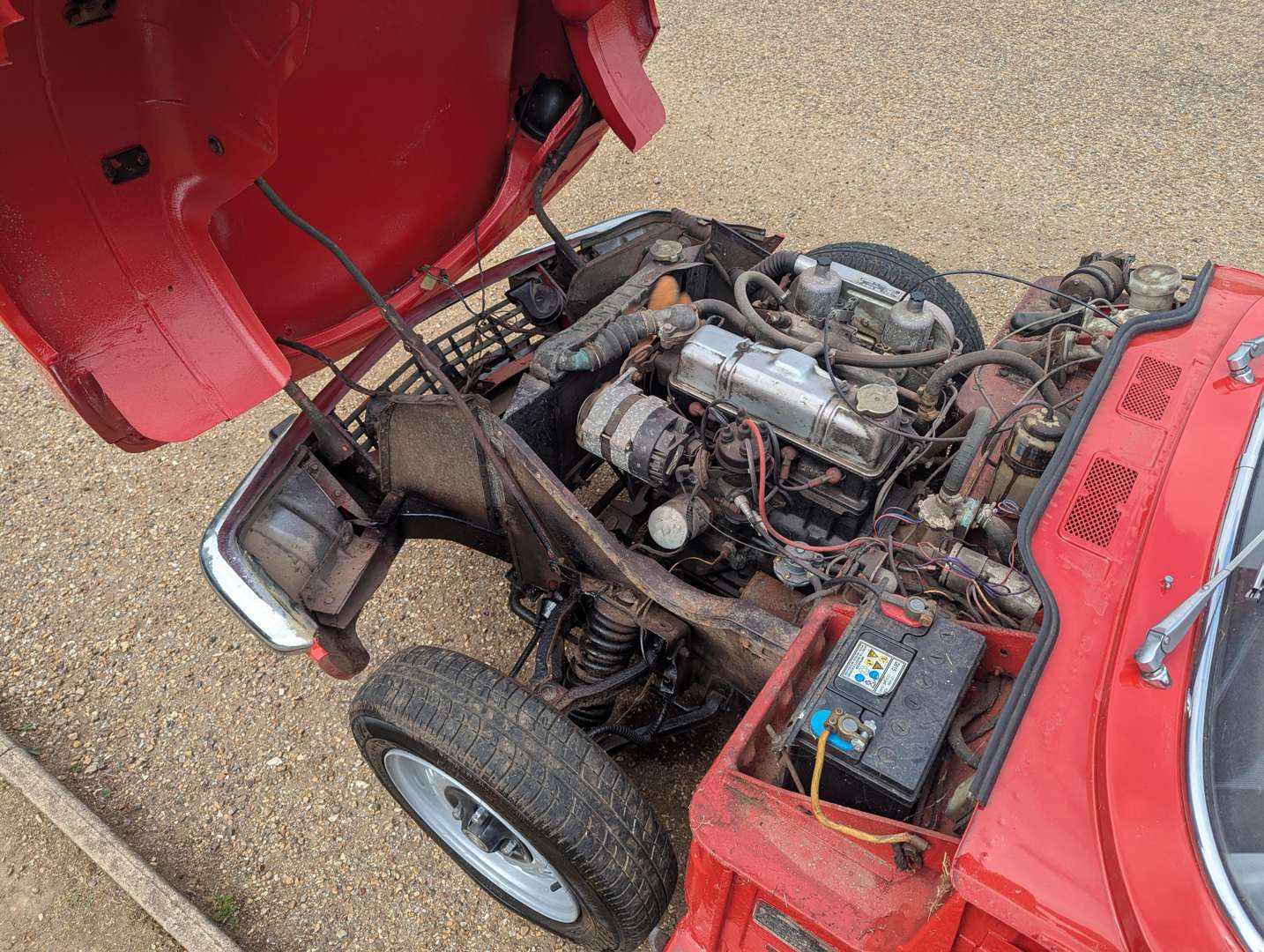 <p>1971 TRIUMPH SPITFIRE MK4</p>