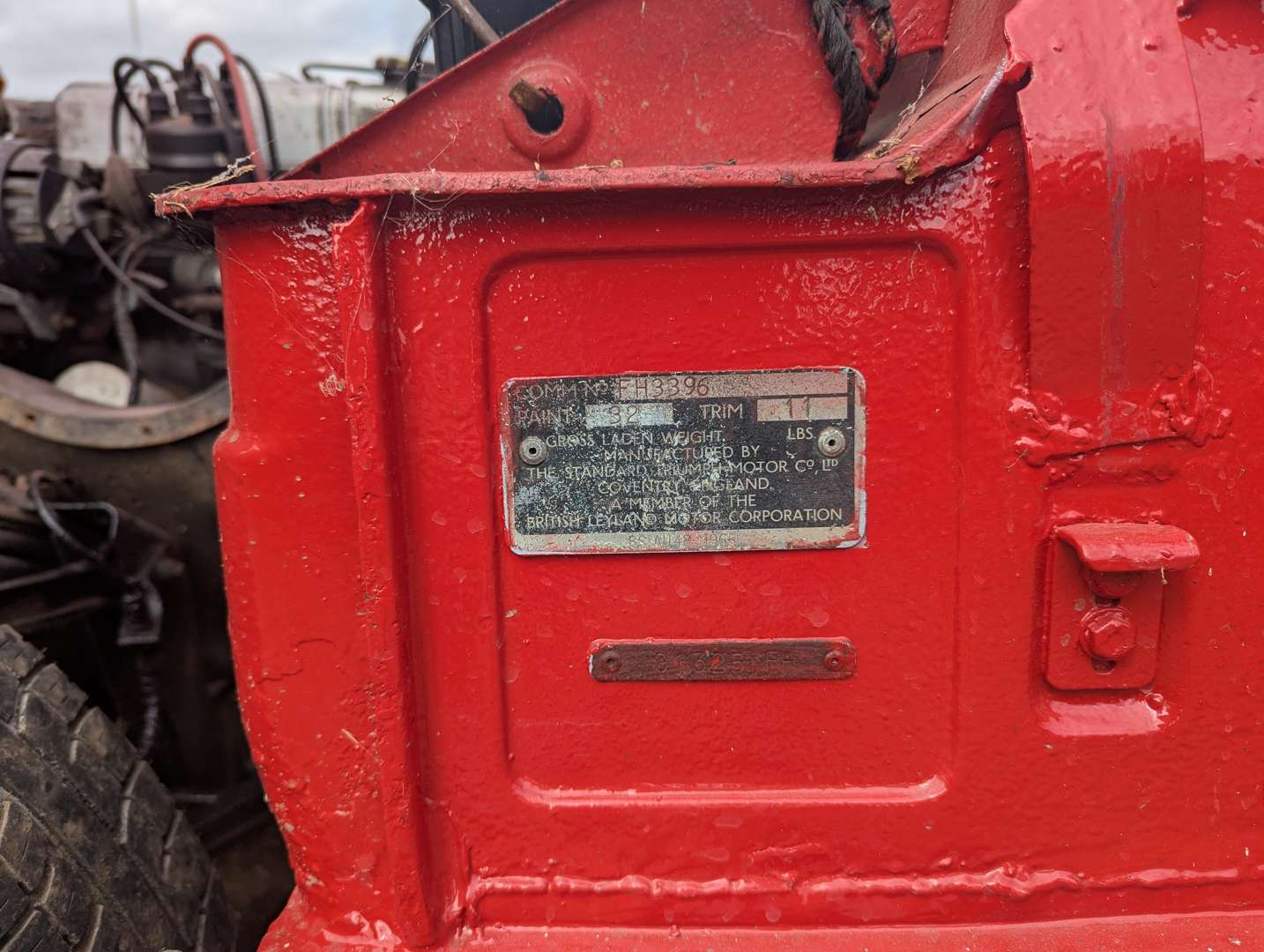 <p>1971 TRIUMPH SPITFIRE MK4</p>