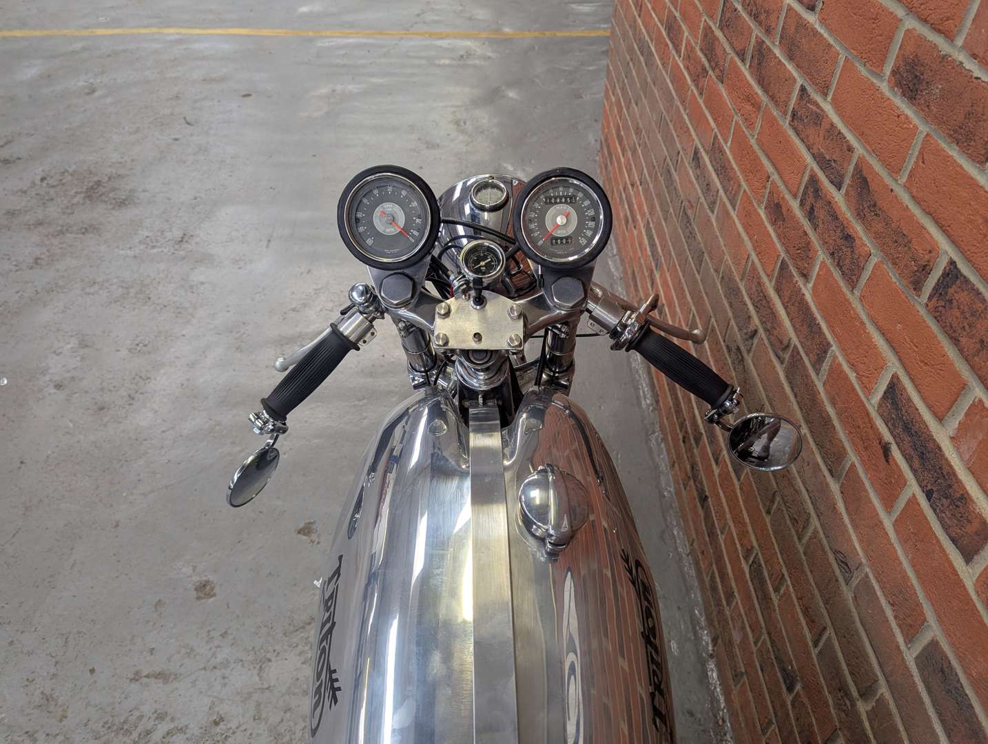 <p>1957 NORTON TRITON</p>