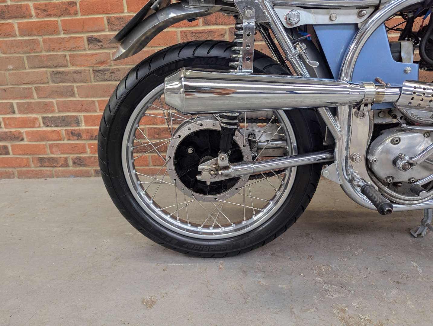 <p>1957 NORTON TRITON</p>