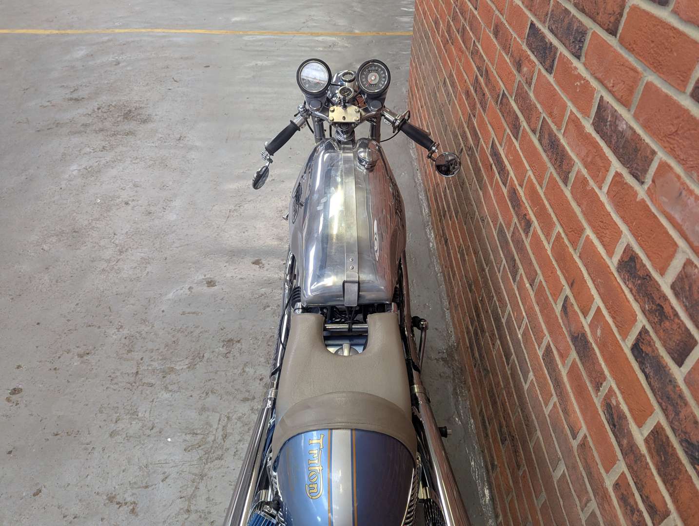 <p>1957 NORTON TRITON</p>