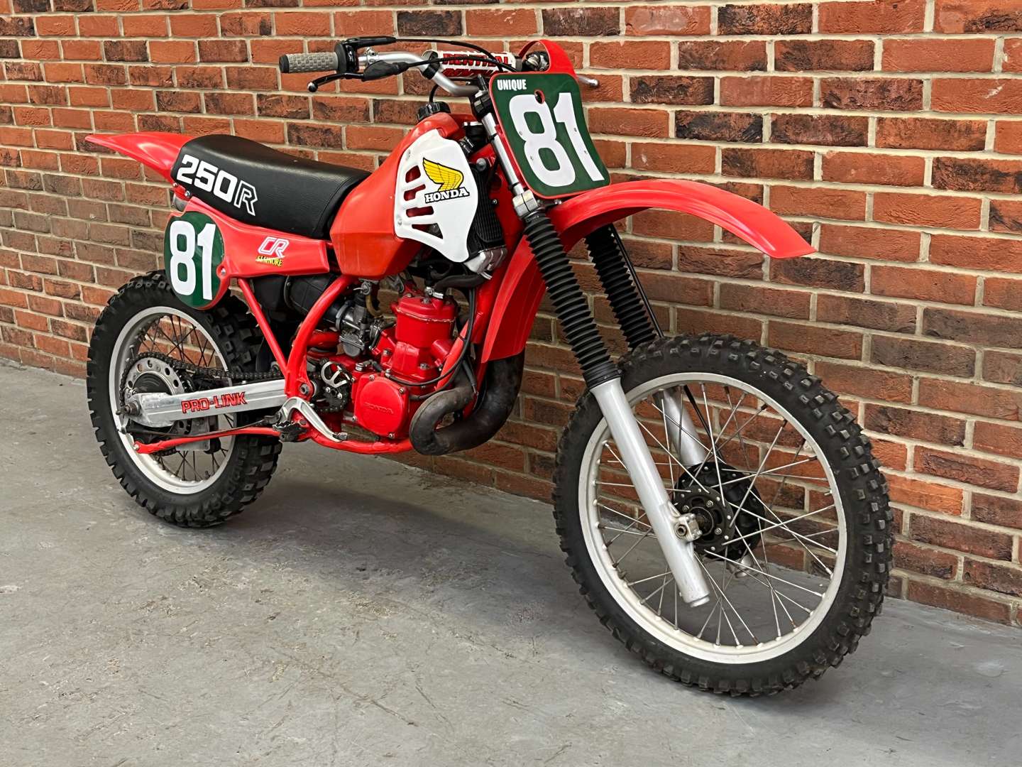 <p>1981 HONDA CR250R 'Red Rocket'</p>
