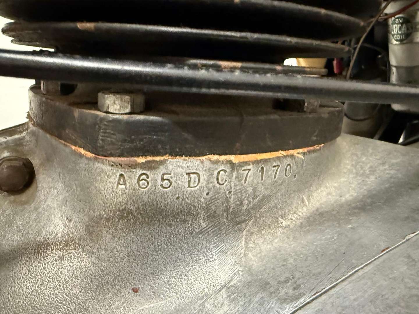 <p>1965 BSA LIGHTNING CLUBMAN</p>