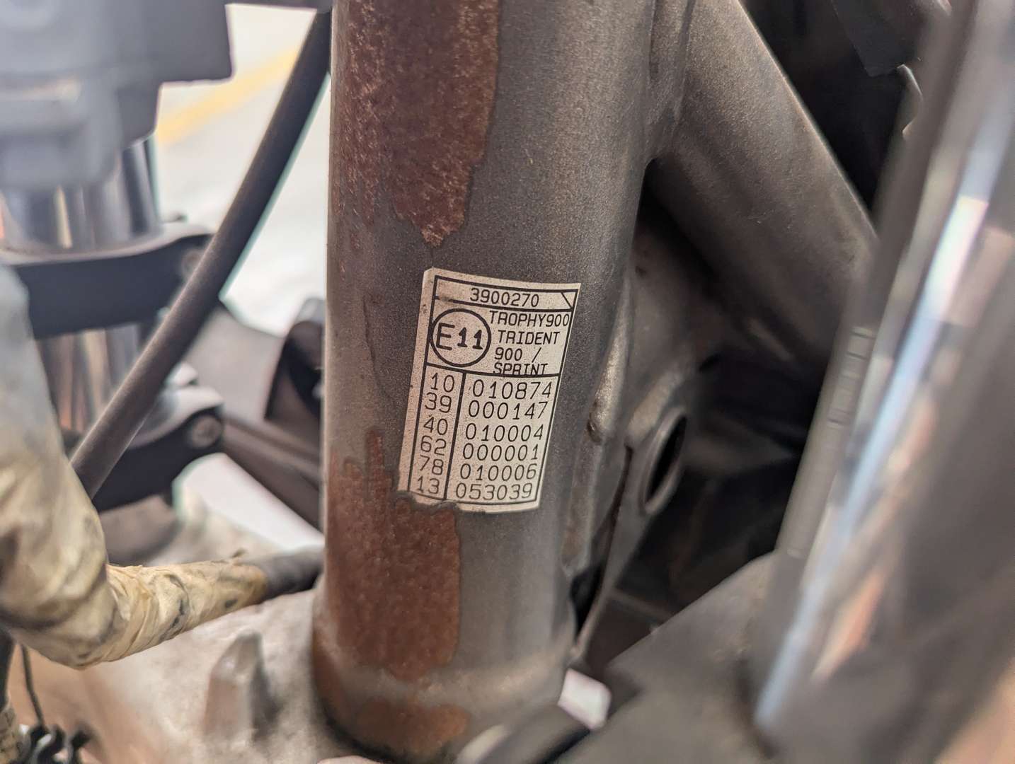 <p>1996 TRIUMPH SPRINT</p>