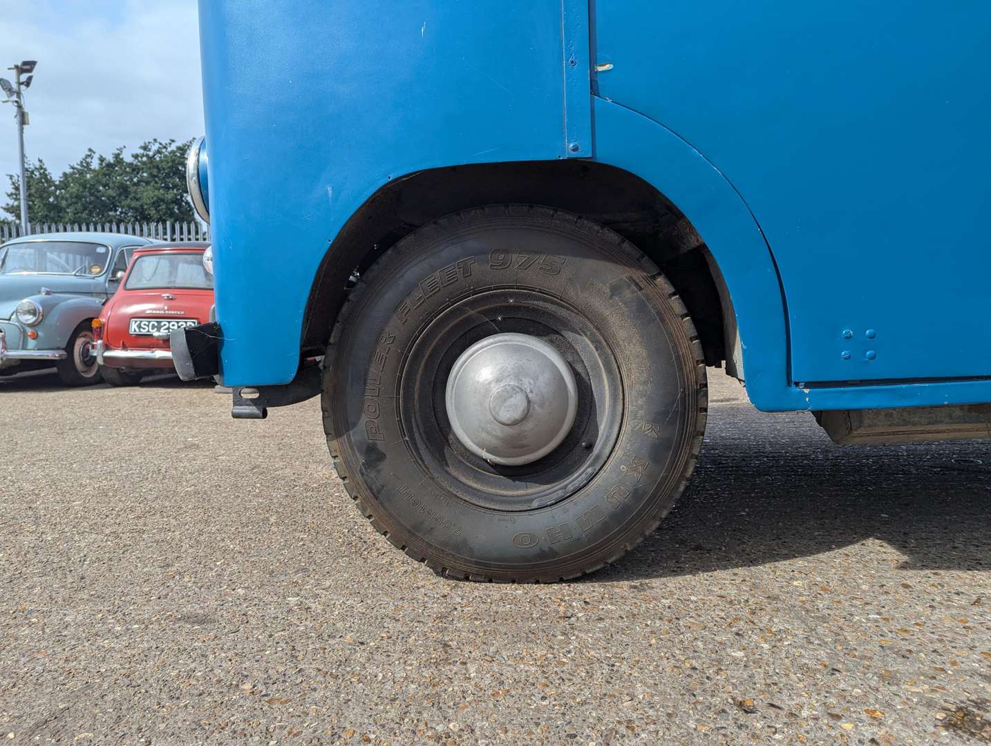 <p>1969 MORRIS LD CONVERTED AMBULANCE</p>