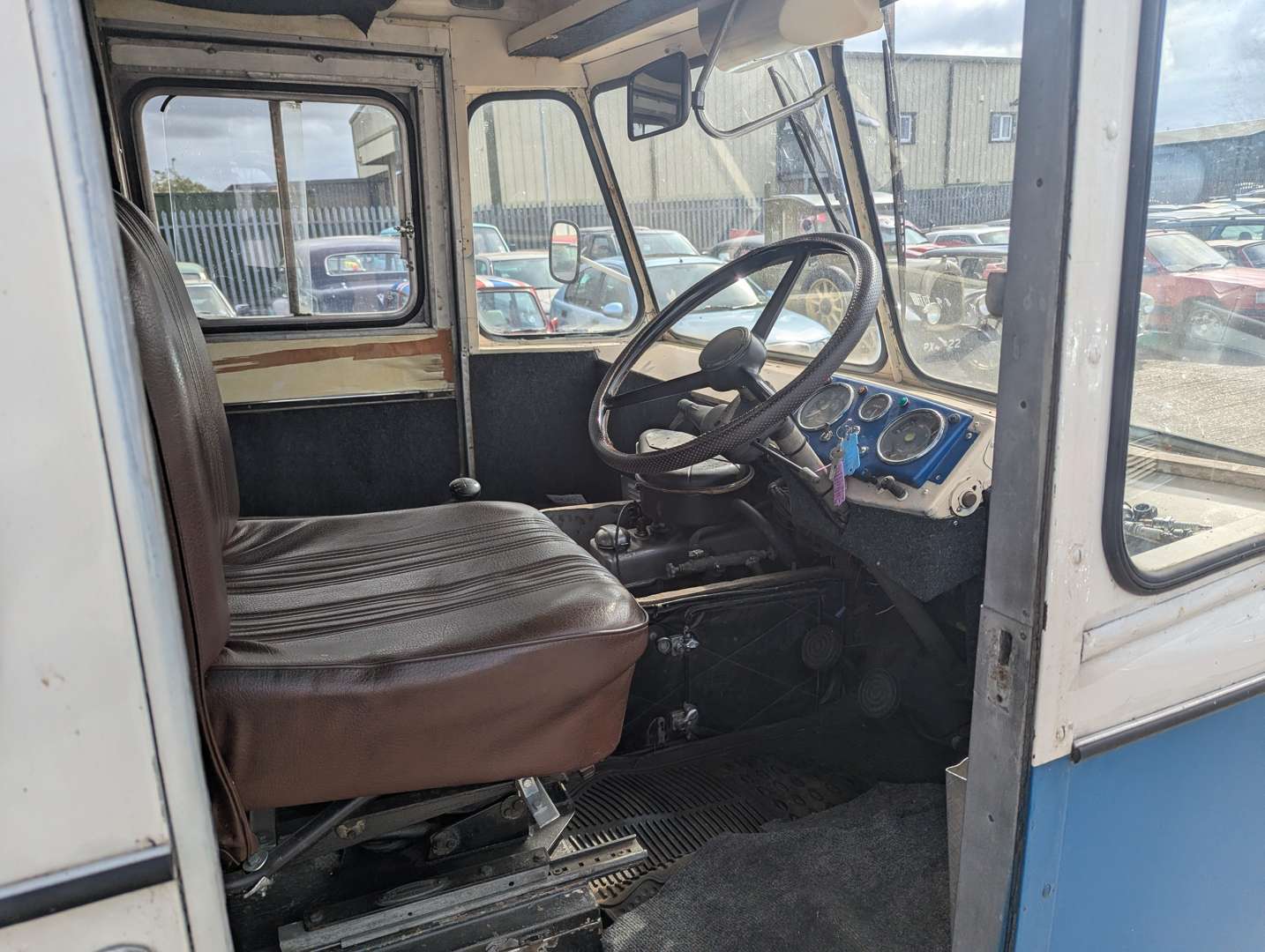 <p>1969 MORRIS LD CONVERTED AMBULANCE</p>