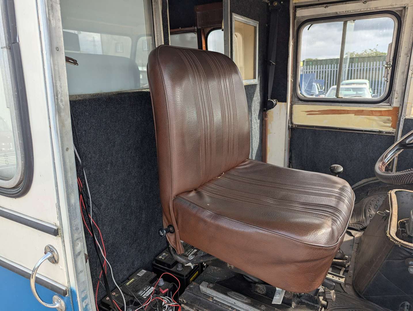 <p>1969 MORRIS LD CONVERTED AMBULANCE</p>