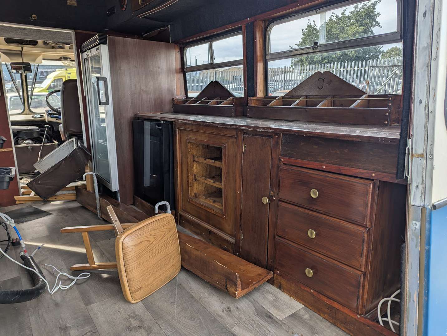 <p>1969 MORRIS LD CONVERTED AMBULANCE</p>