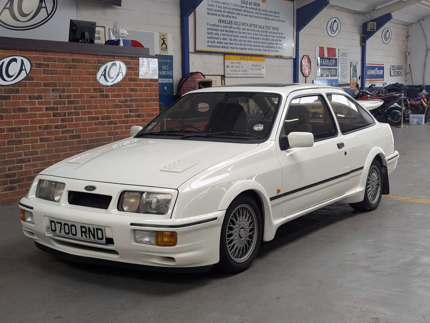 <p>1987 FORD SIERRA RS COSWORTH</p>