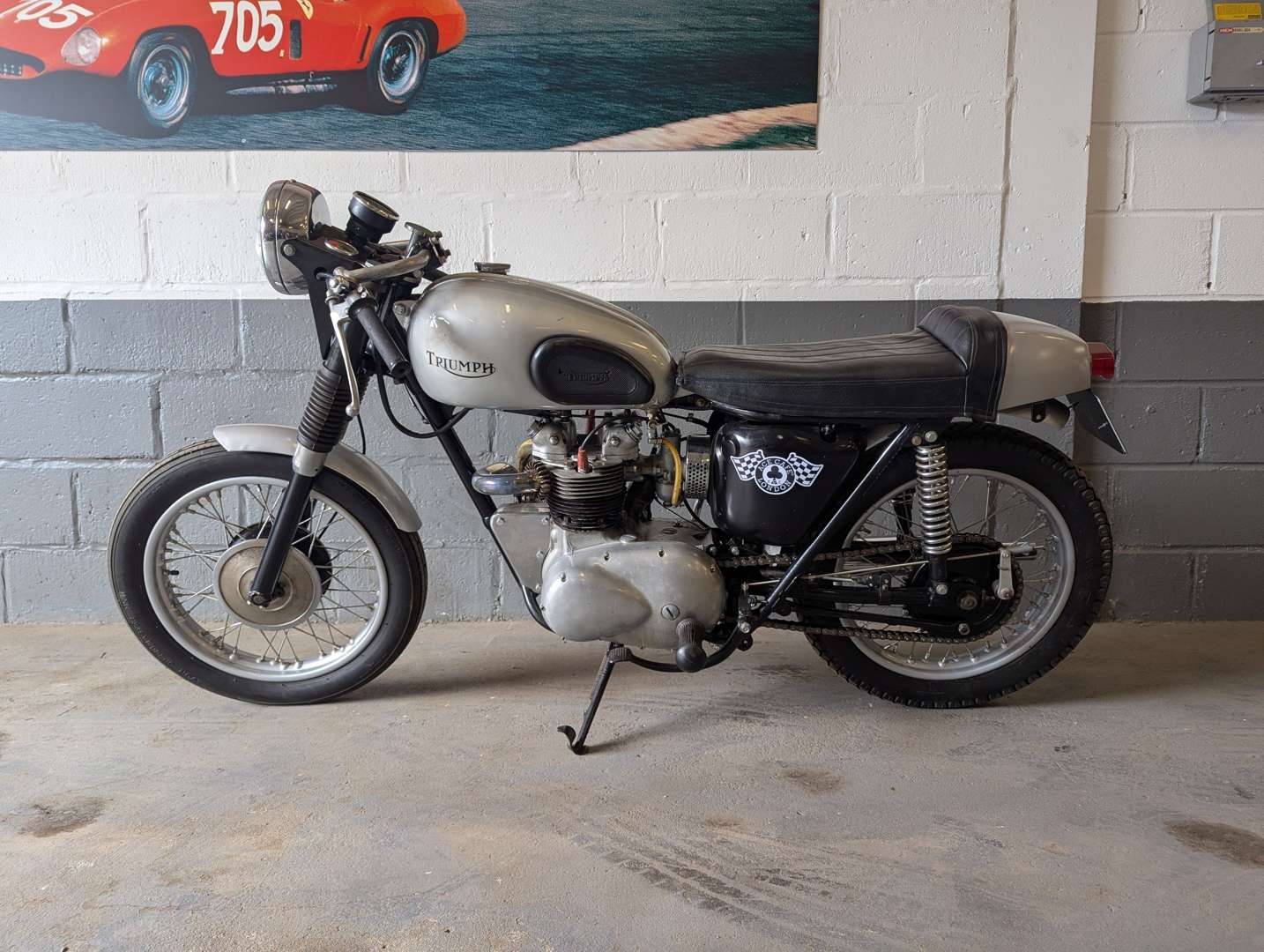 <p>1961 TRIUMPH CAFE RACER</p>