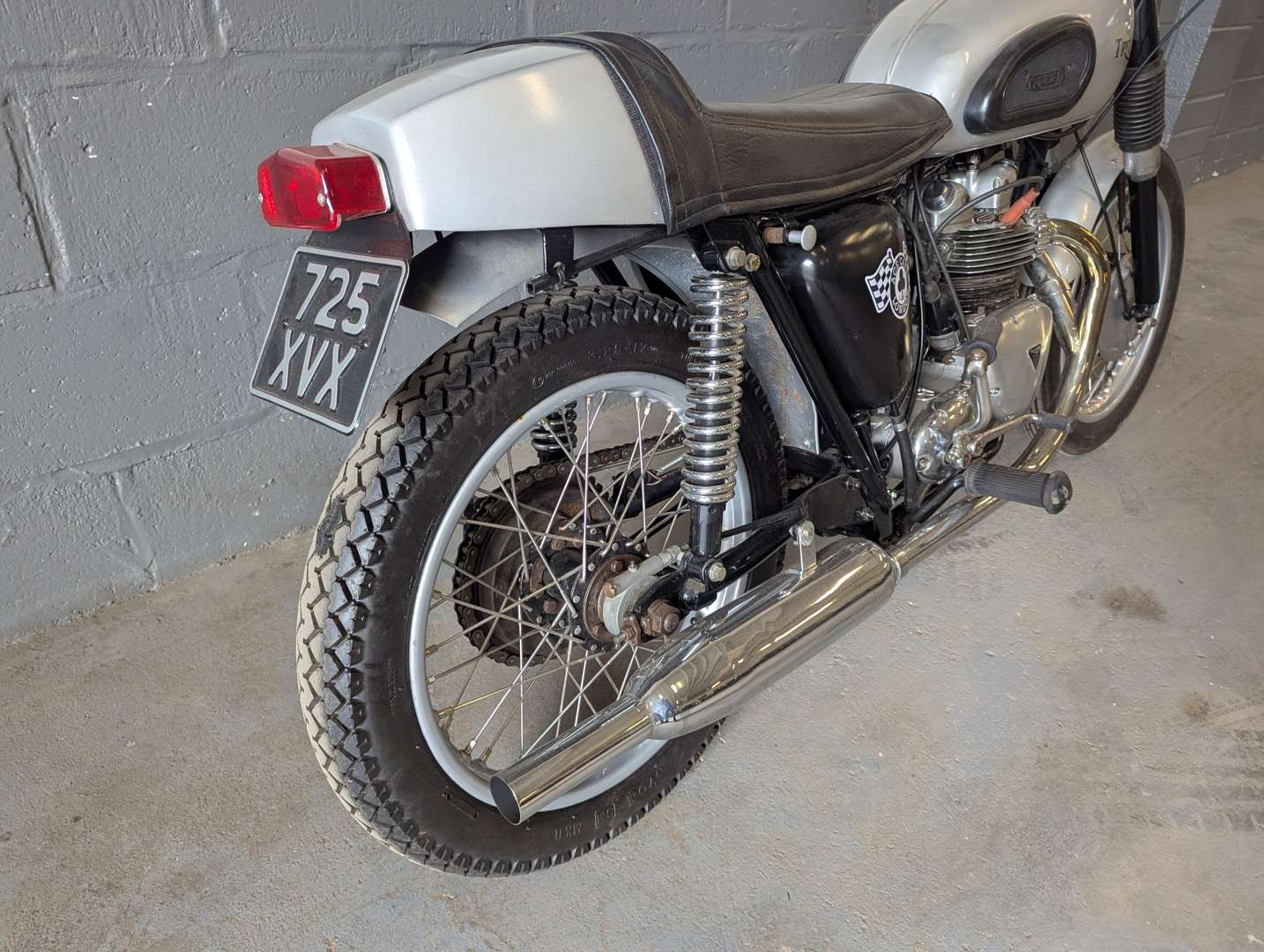 <p>1961 TRIUMPH CAFE RACER</p>