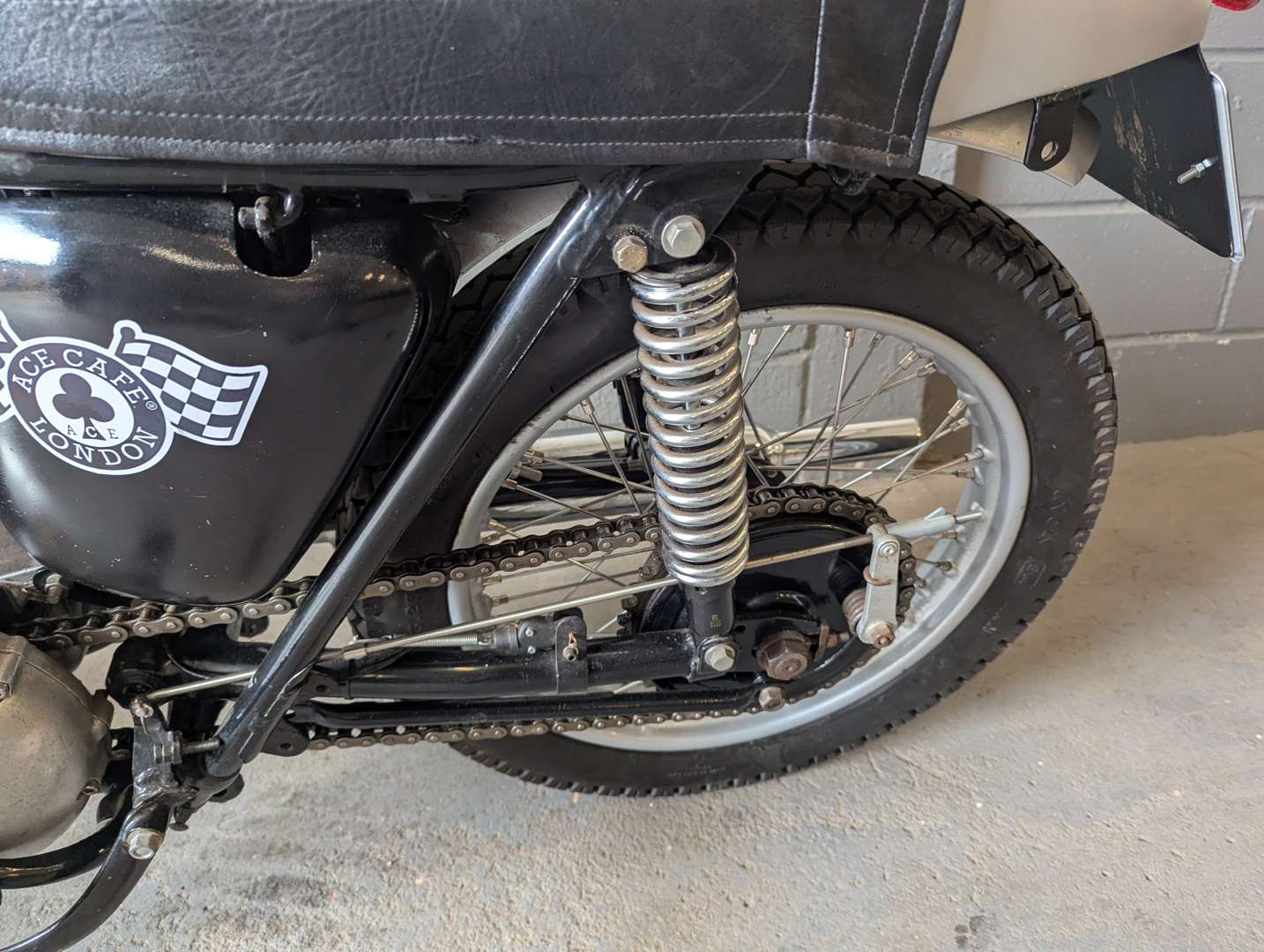 <p>1961 TRIUMPH CAFE RACER</p>