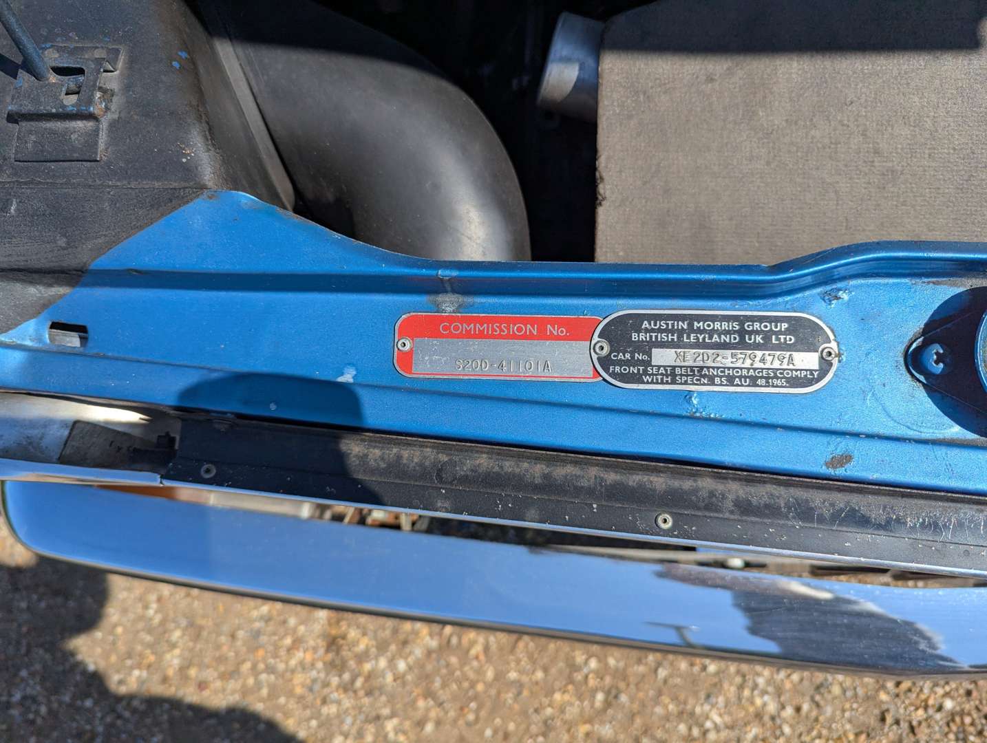 <p>1979 AUSTIN MORRIS MINI 1275 GT</p>