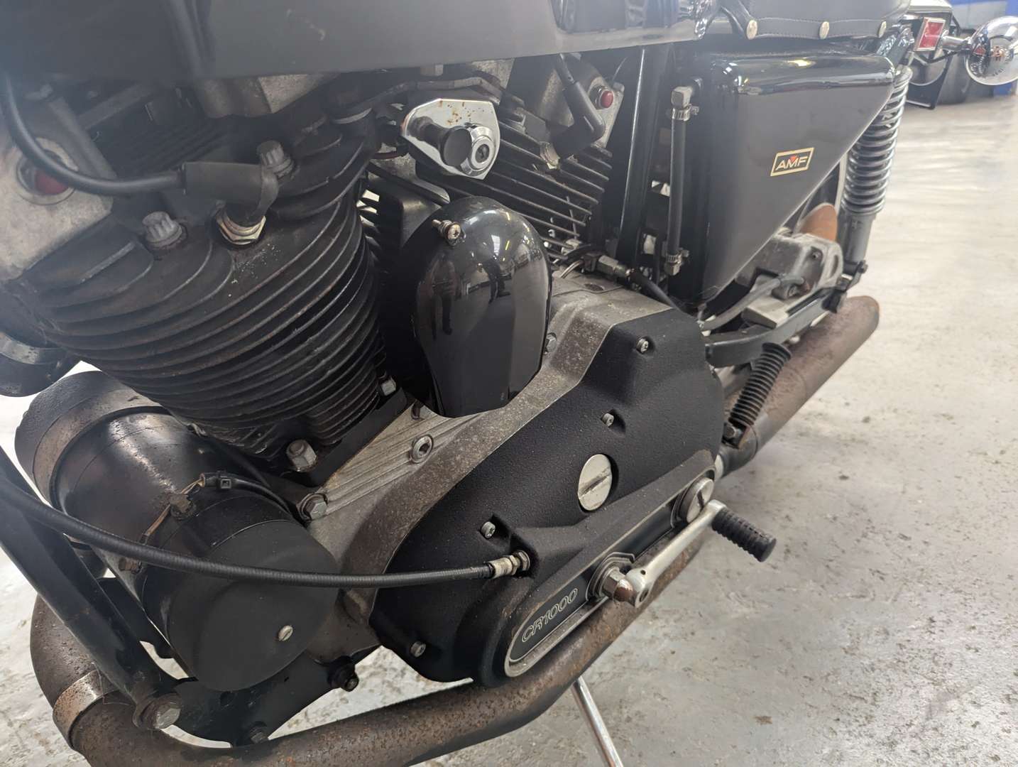 <p>1977 HARLEY DAVIDSON XLCR CAFE RACER</p>