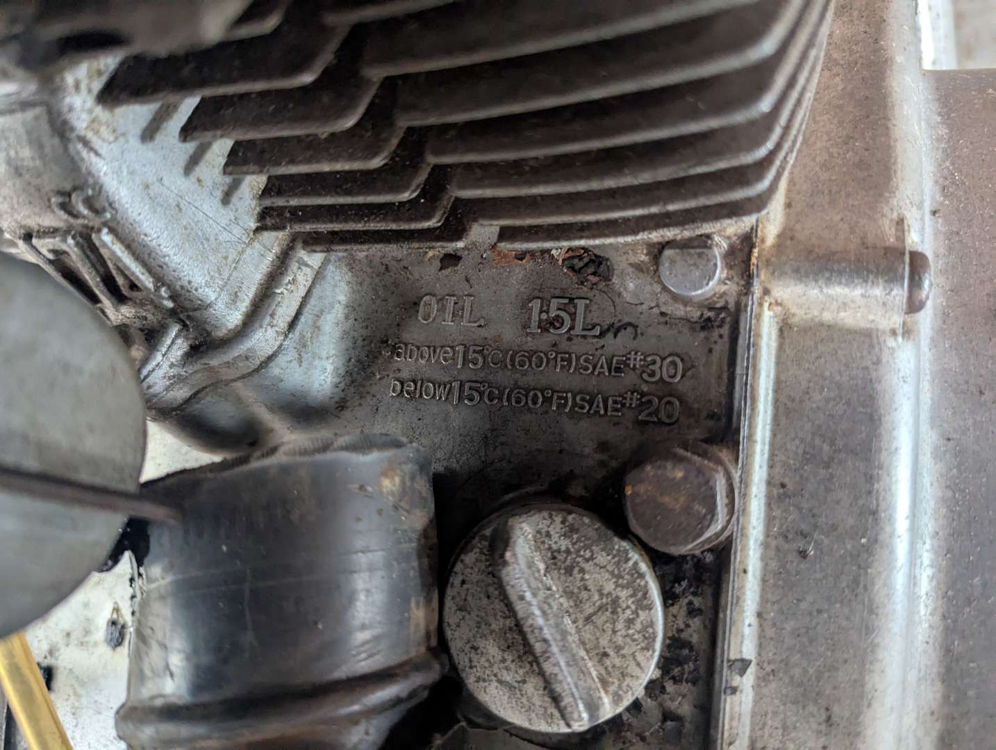 <p>1967 HONDA CD175</p>