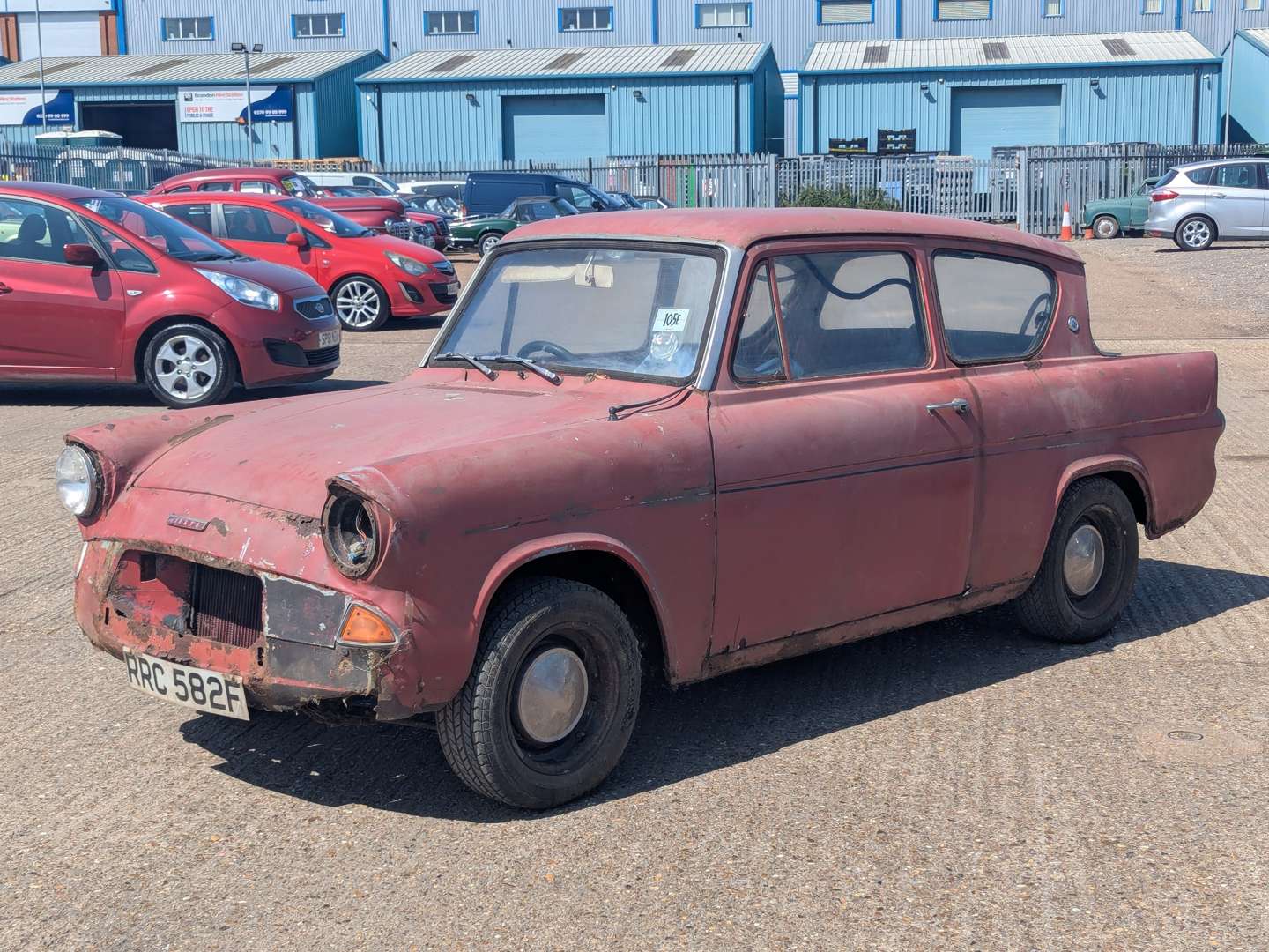 <p>1968 FORD ANGLIA 105E</p>
