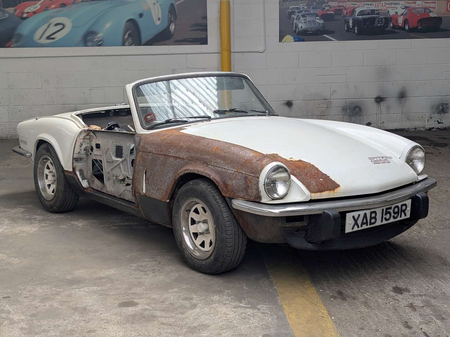 <p>1977 TRIUMPH SPITFIRE 1500</p>