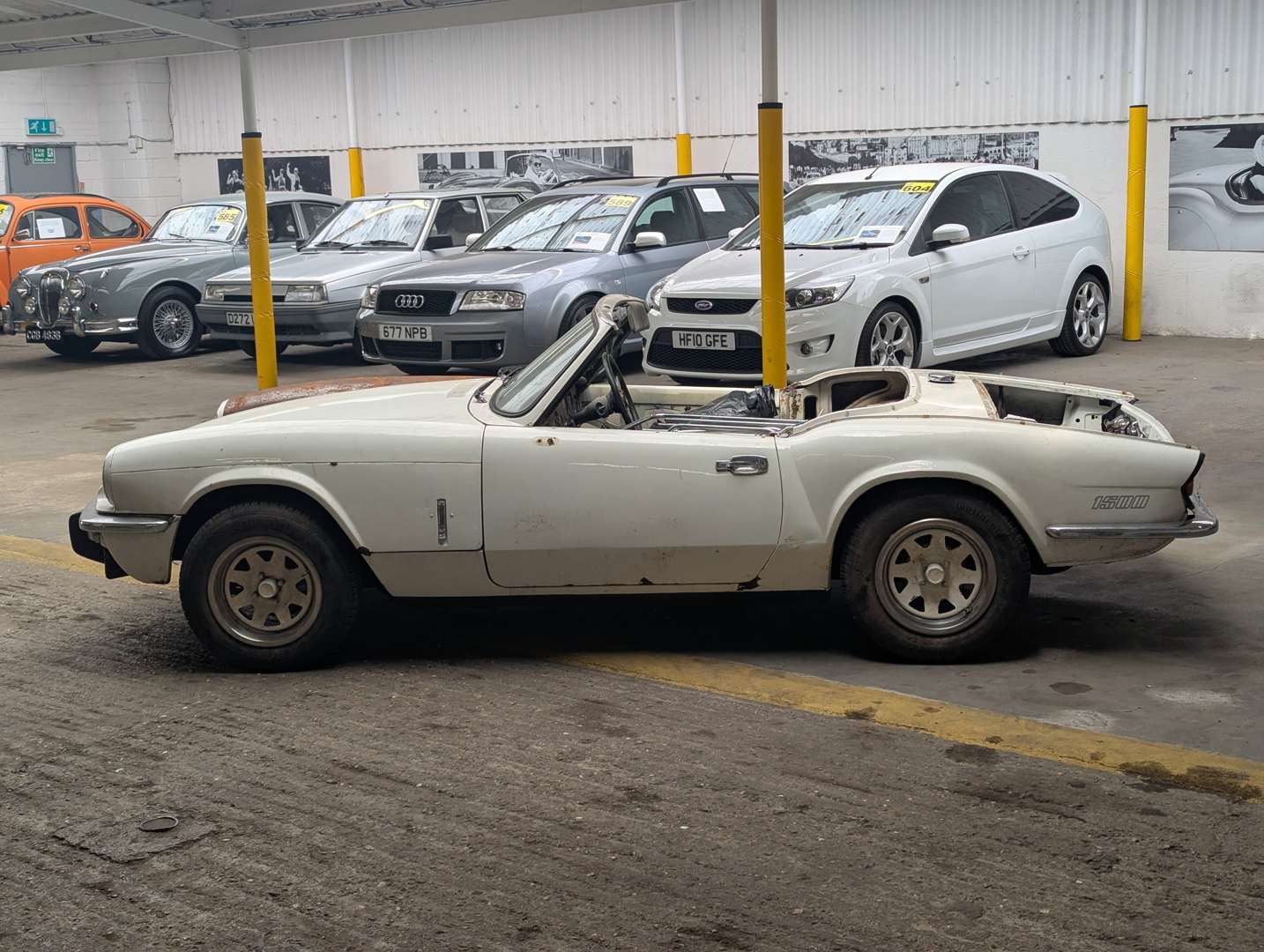 <p>1977 TRIUMPH SPITFIRE 1500</p>