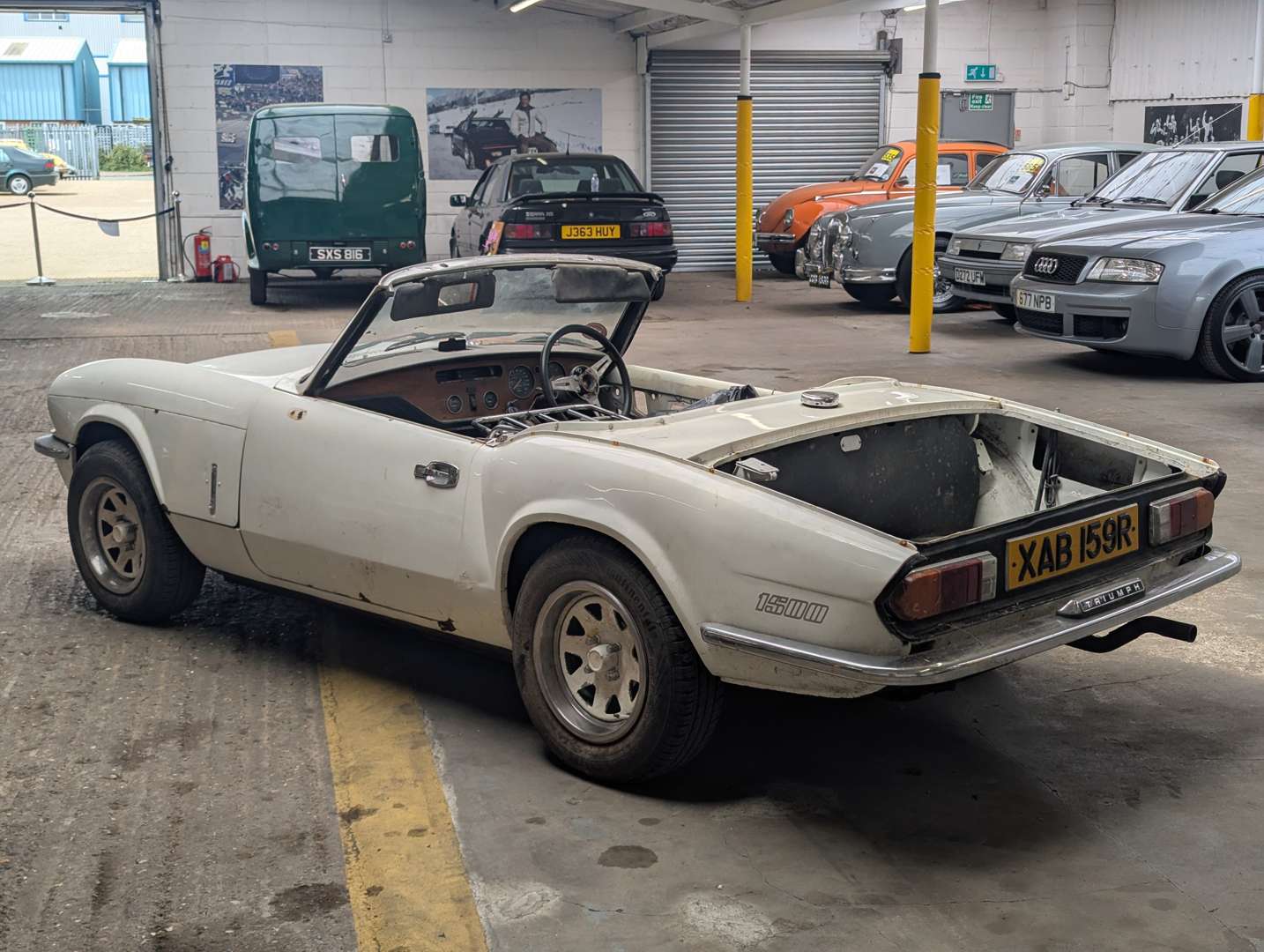 <p>1977 TRIUMPH SPITFIRE 1500</p>
