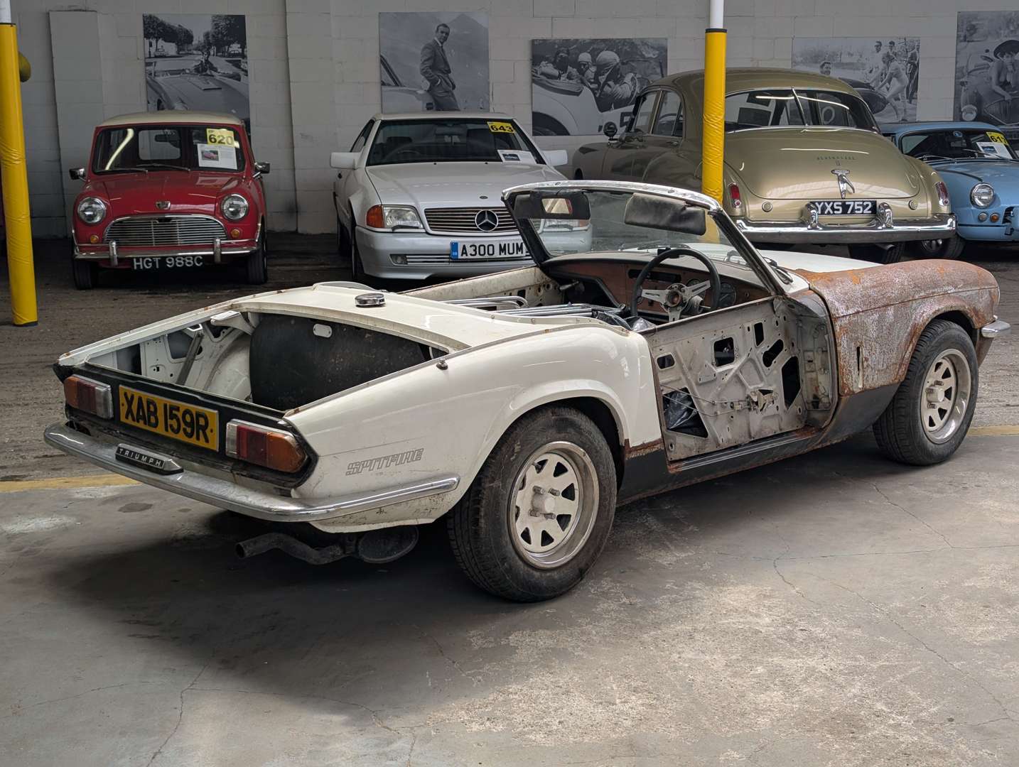 <p>1977 TRIUMPH SPITFIRE 1500</p>