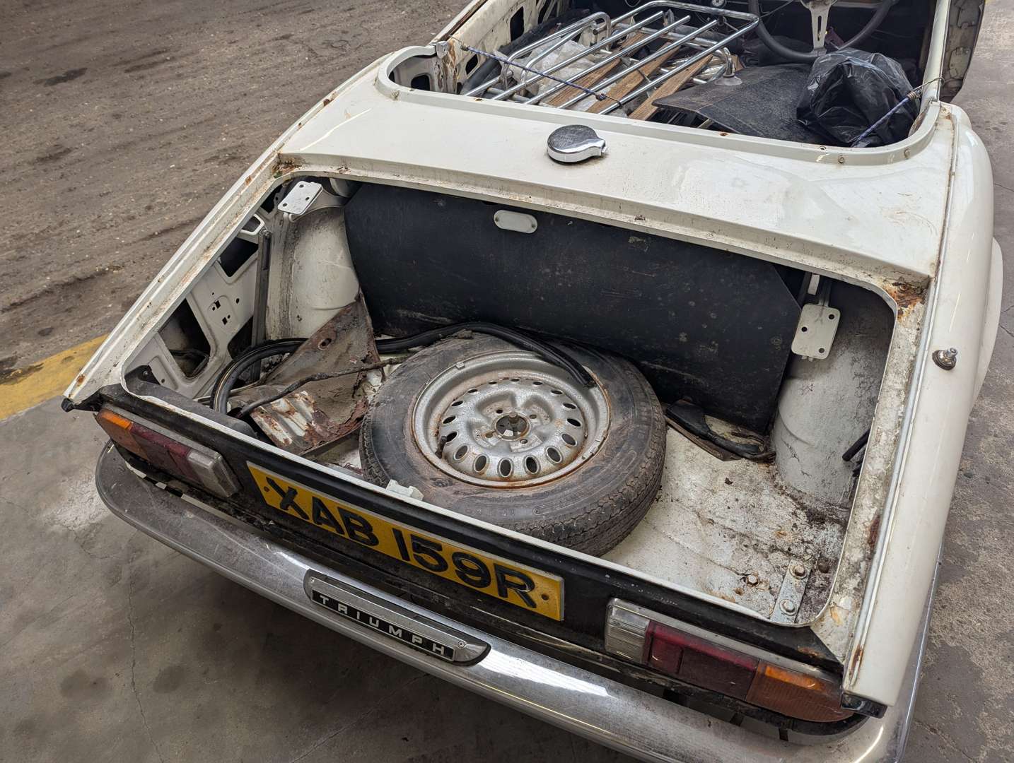 <p>1977 TRIUMPH SPITFIRE 1500</p>