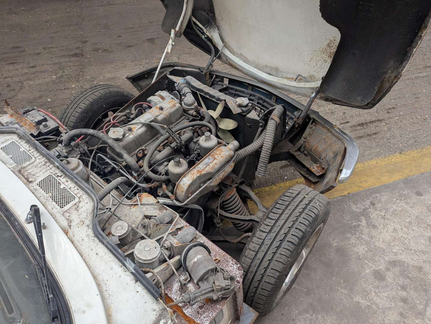 <p>1977 TRIUMPH SPITFIRE 1500</p>