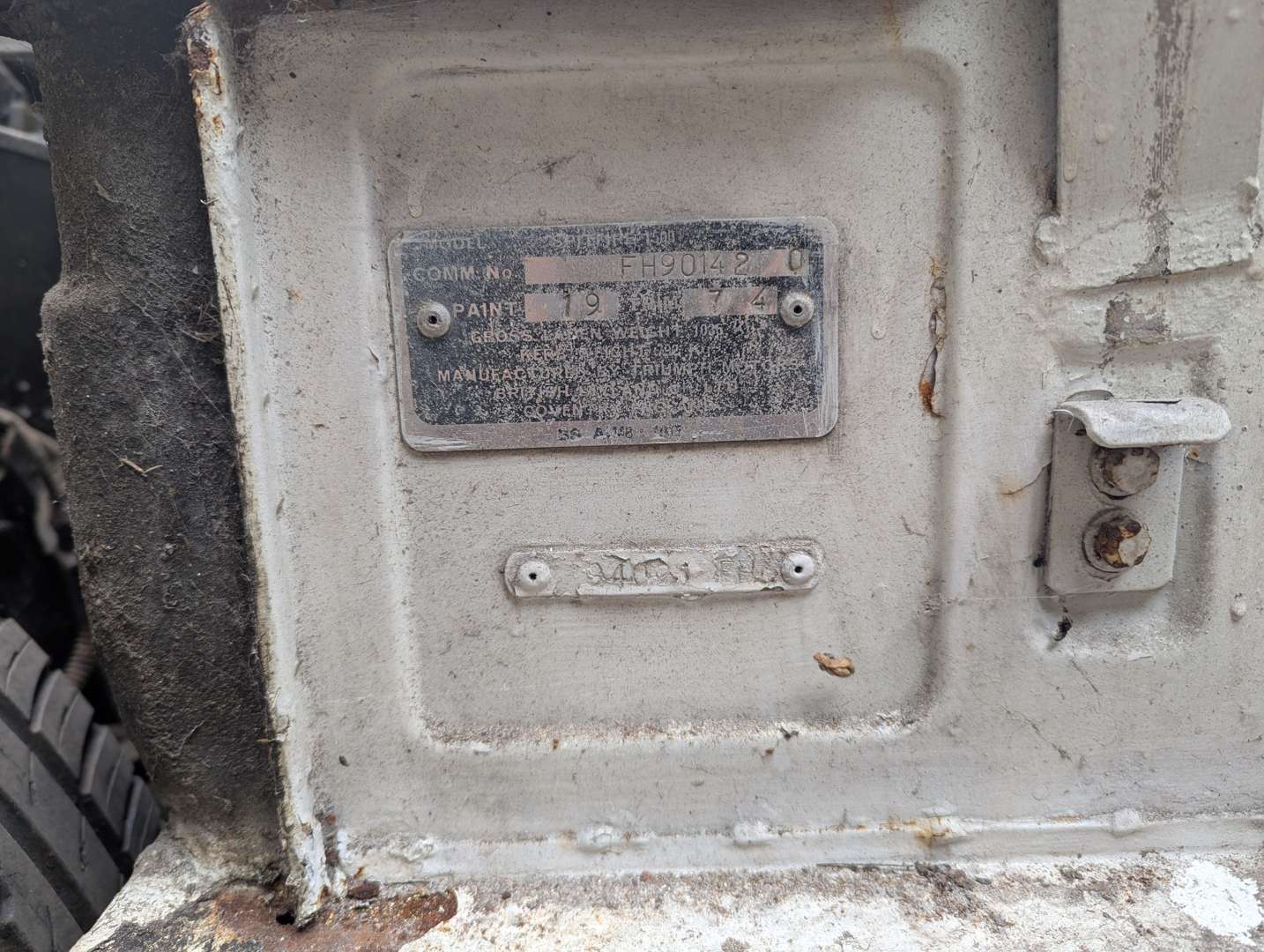 <p>1977 TRIUMPH SPITFIRE 1500</p>