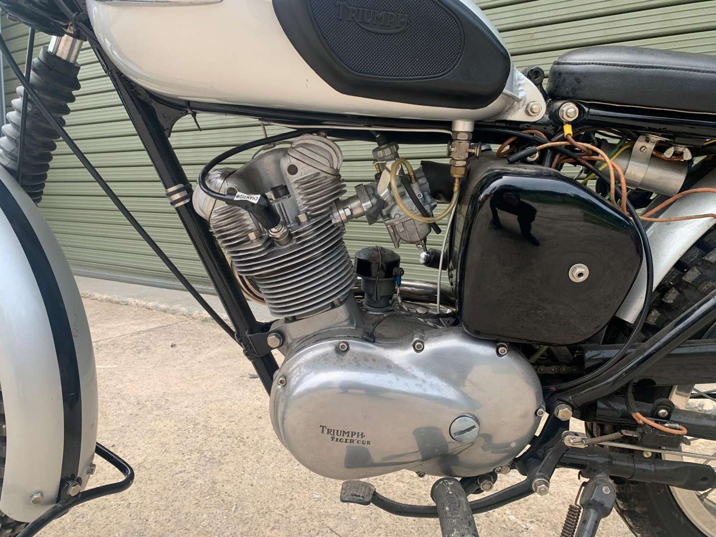 <p>1964 TRIUMPH TIGER CUB TRIALS</p>