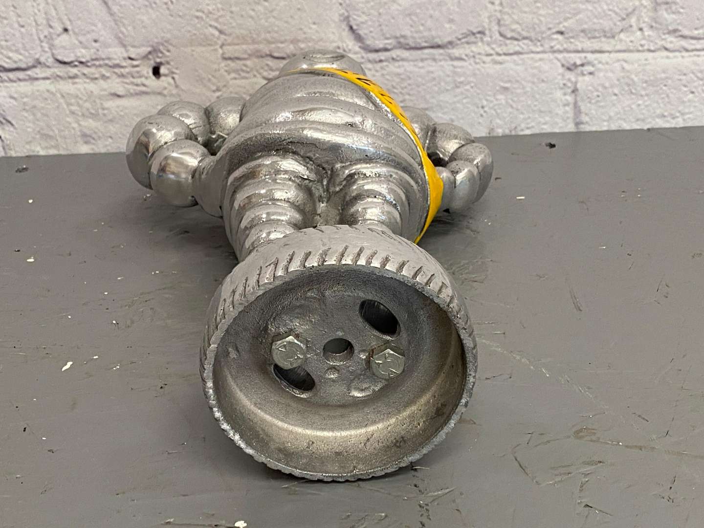 <p>A modern reproduction cast aluminium model,</p>