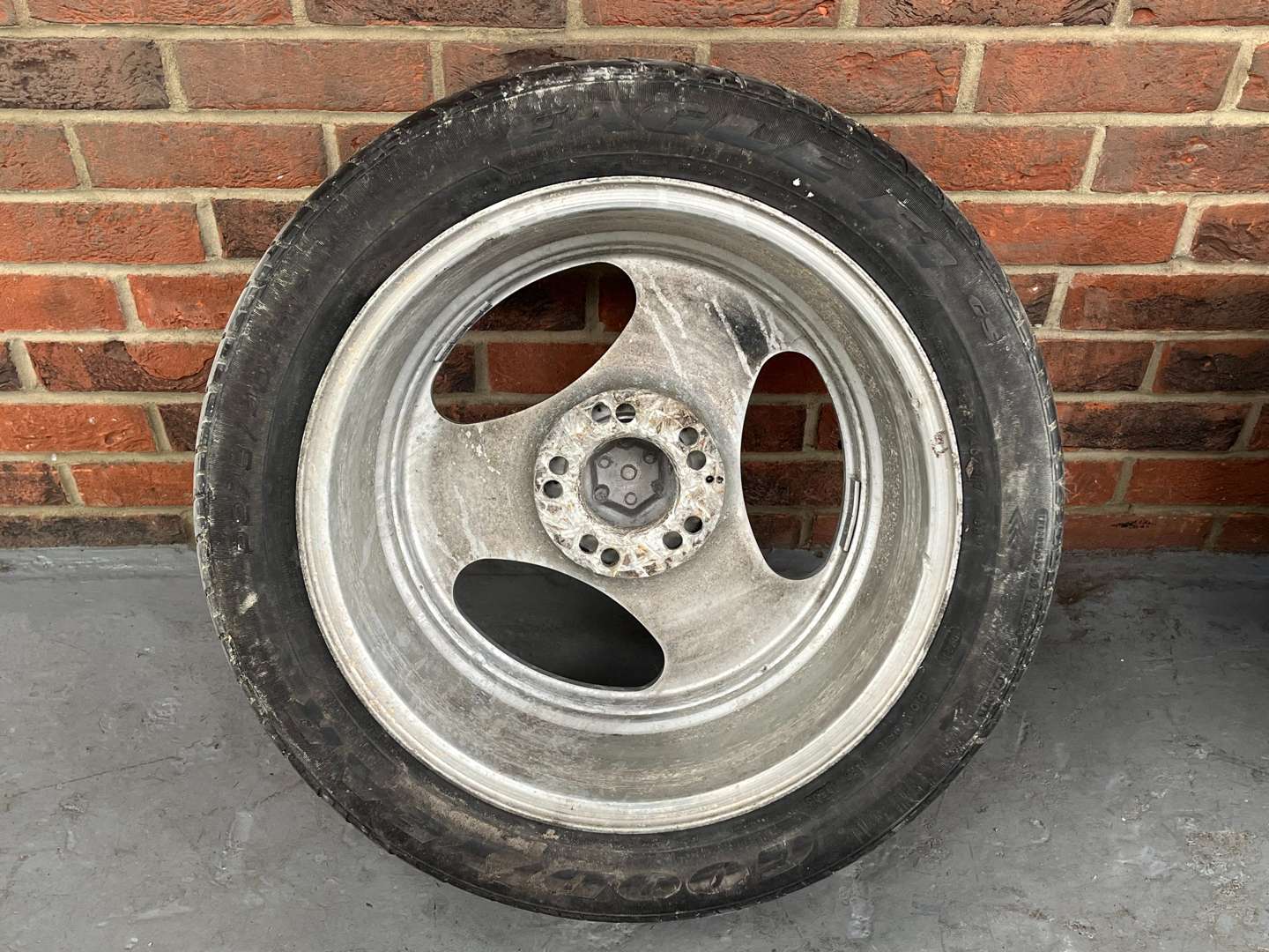 <p>Set of Four Boyd Coddington Type Alloy Wheels</p>