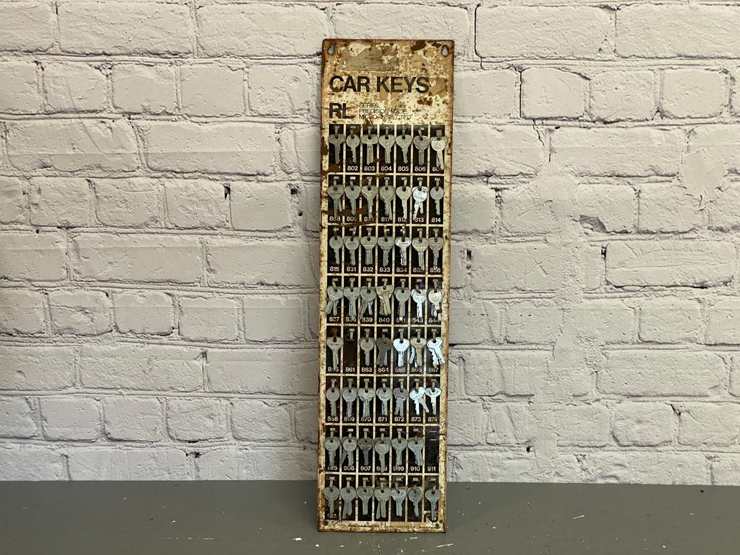 <p>ROMAC, Carry A Spare Key, RL key board</p>