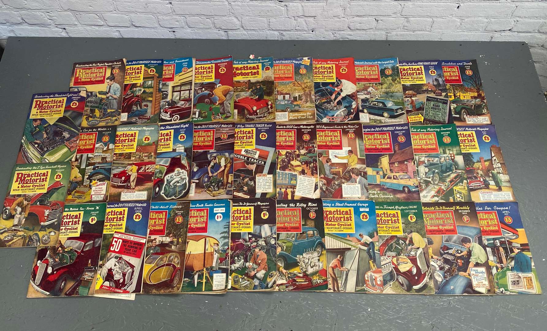 <p>Quantity of “Practical Motorist & Motor Cyclist” magazine,</p>