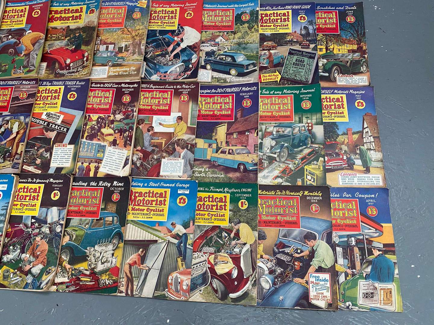 <p>Quantity of “Practical Motorist & Motor Cyclist” magazine,</p>
