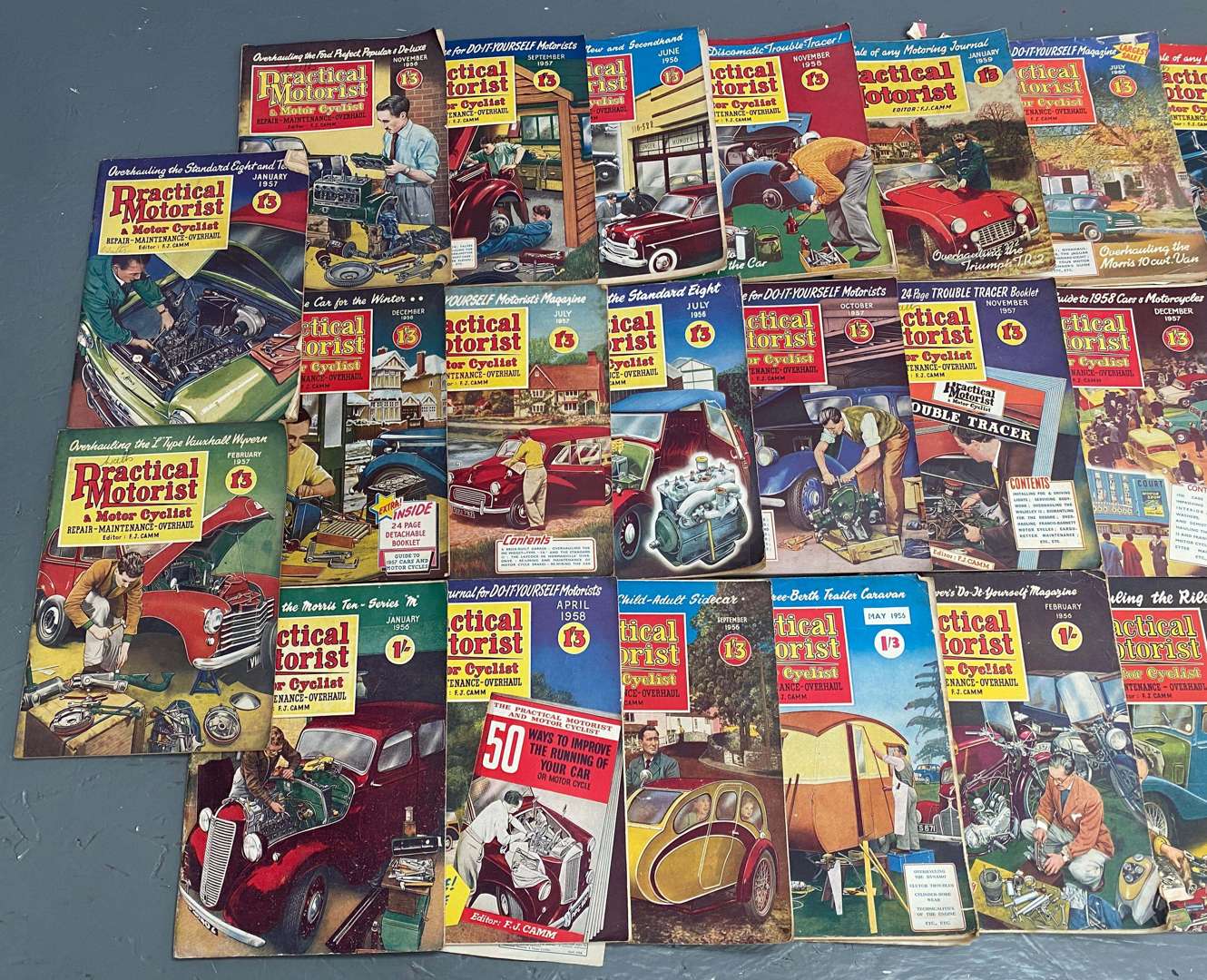 <p>Quantity of “Practical Motorist & Motor Cyclist” magazine,</p>