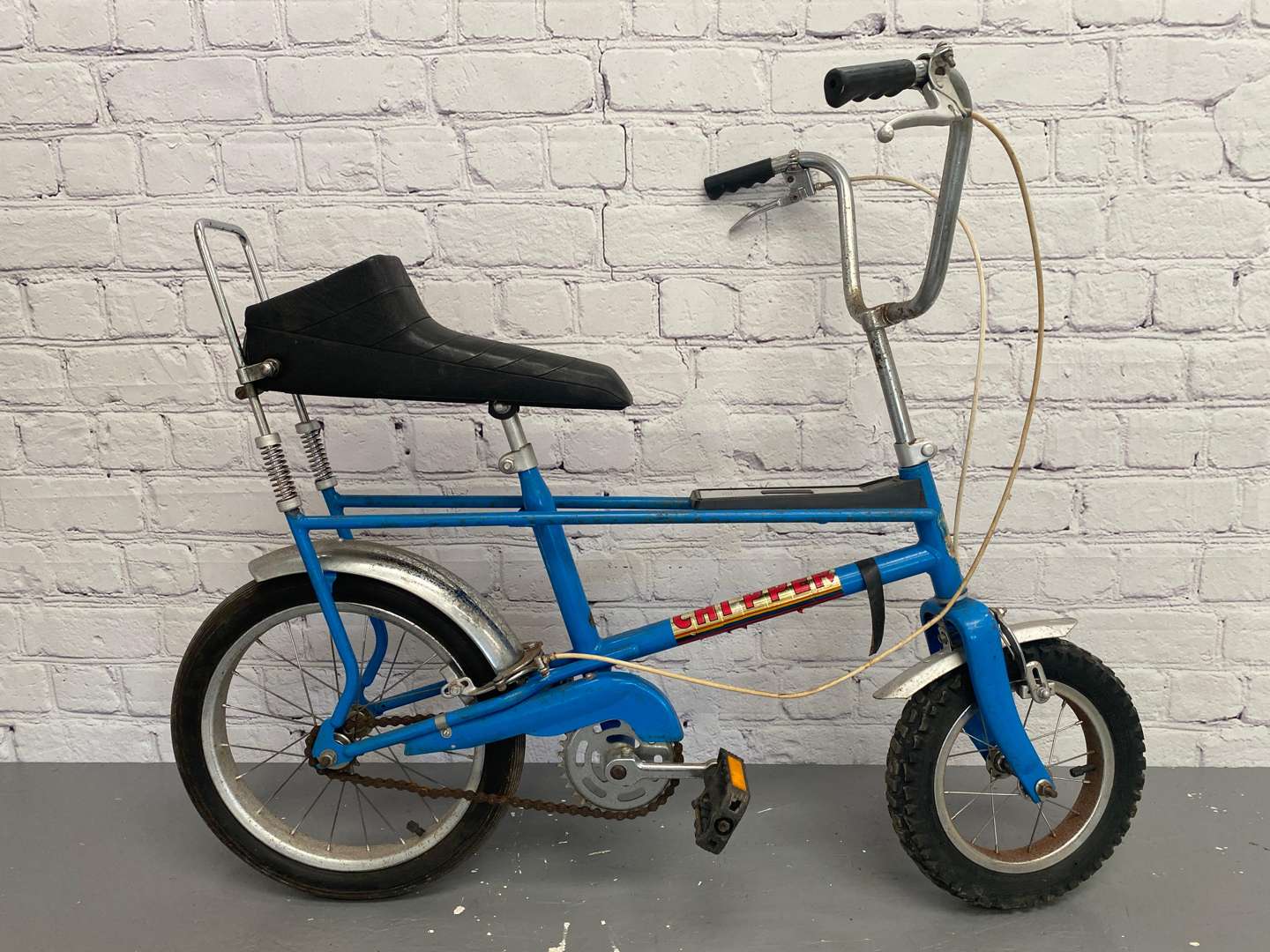 <p>Raleigh, a late 1970's, Chipper, bicycle,</p>