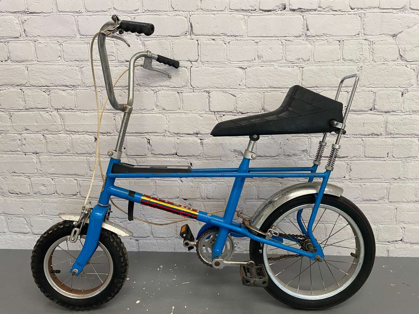 <p>Raleigh, a late 1970's, Chipper, bicycle,</p>