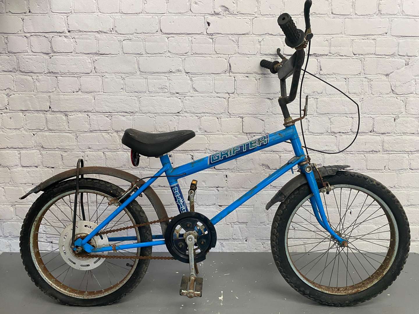 <p>Raleigh, a late 1970's/ early 80's, Grifter Bicycle,</p>