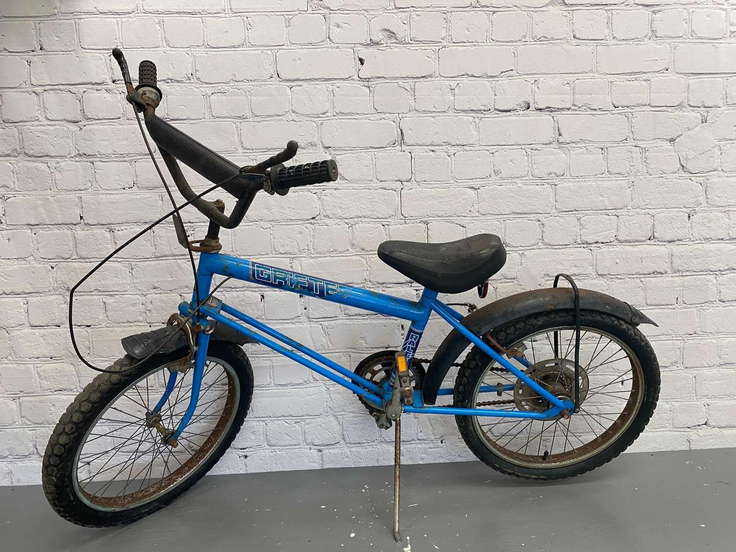 <p>Raleigh, a late 1970's/ early 80's, Grifter Bicycle,</p>