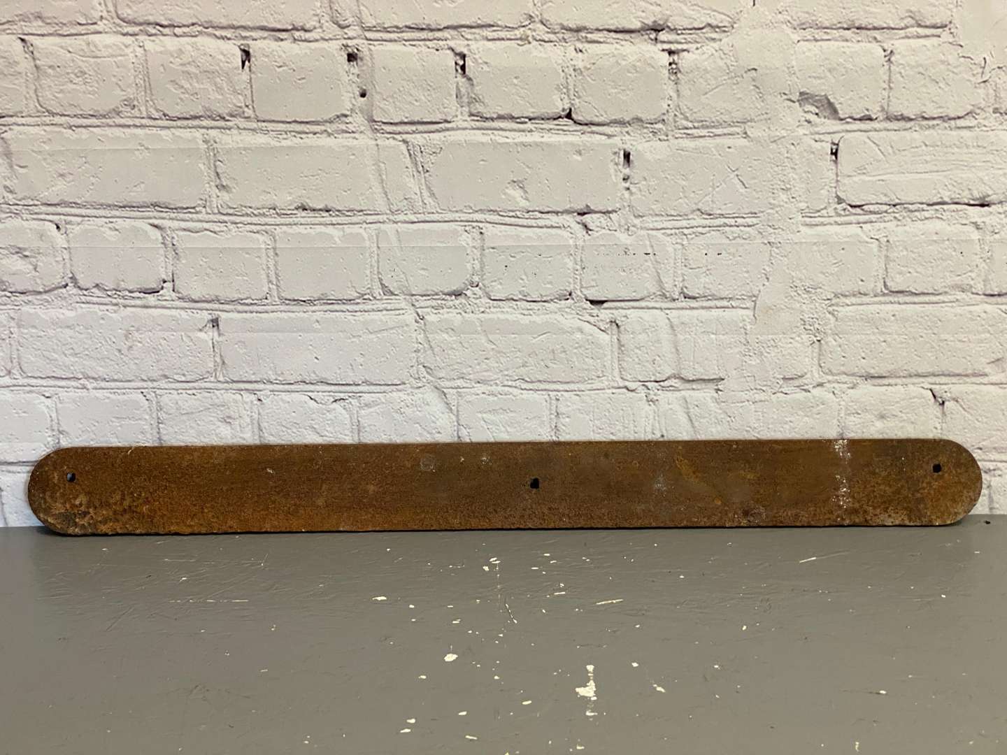 <p>A cast iron Railway Penalty sign,</p>